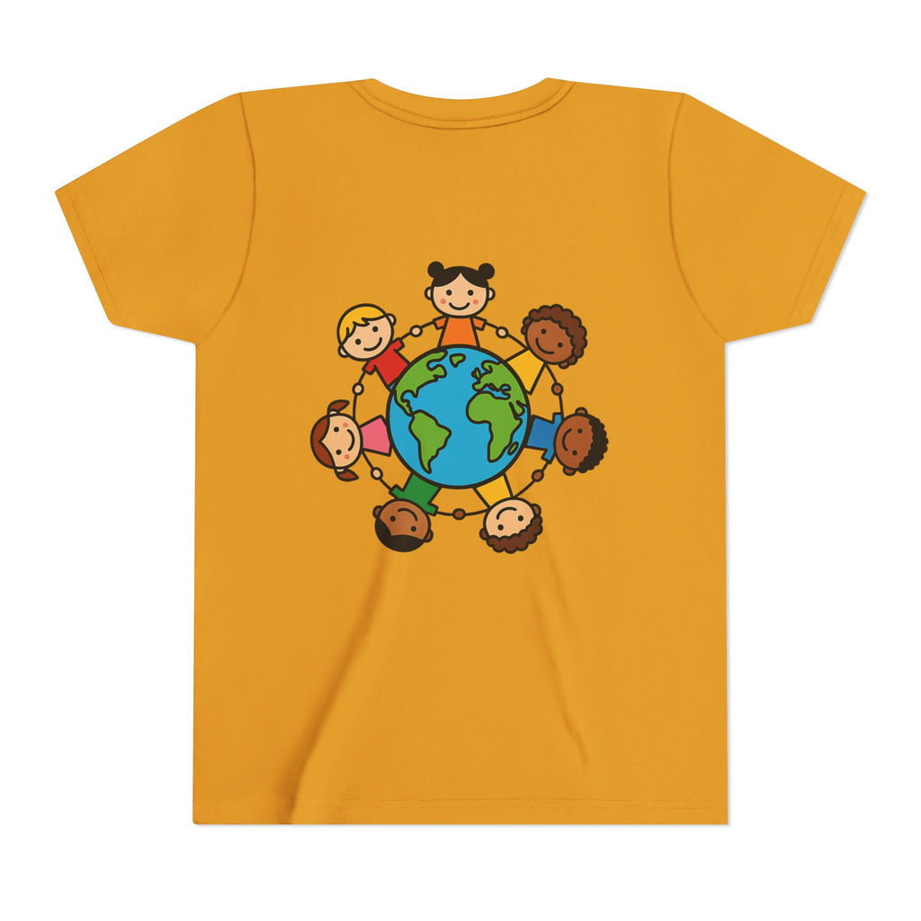 Kids Around the World Earth Children Graphic Tee | Youth Tee