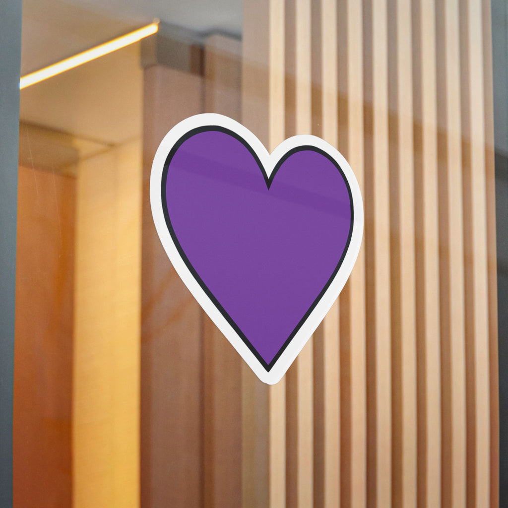 Purple Heart Sticker | Die-Cut Vinyl Sticker