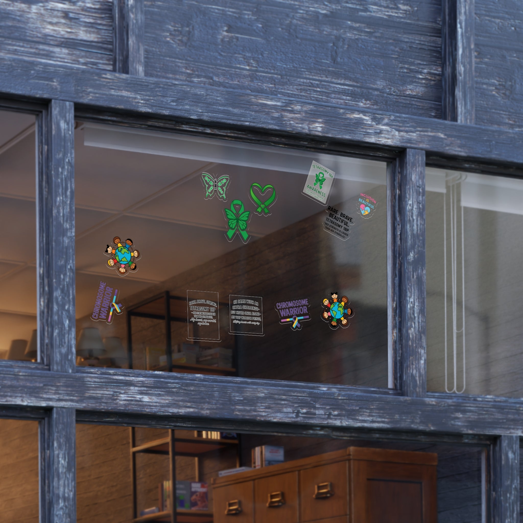 Tetrasomy 18 Awareness Stickers sticker sheet