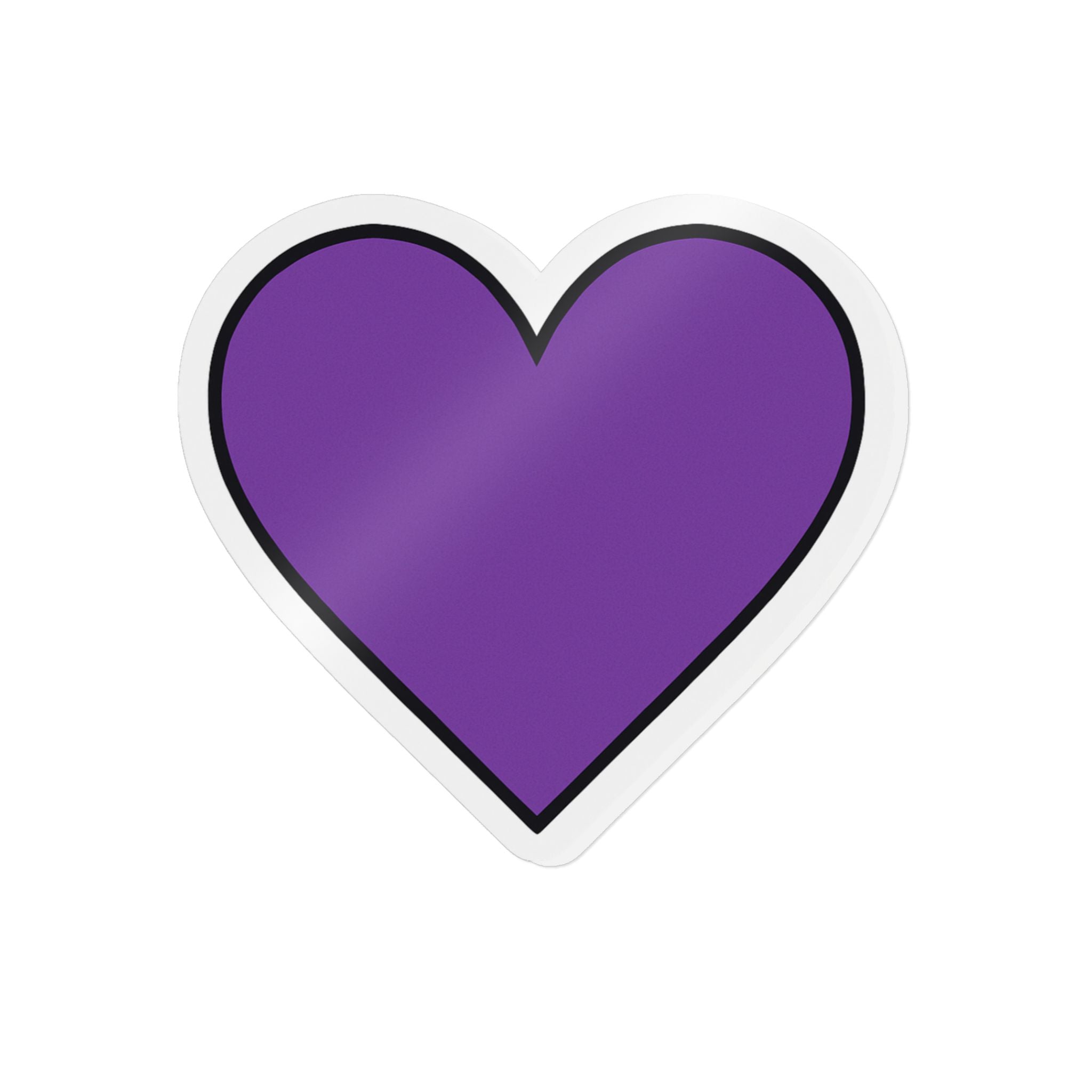 Purple Heart Sticker | Die-Cut Vinyl Sticker