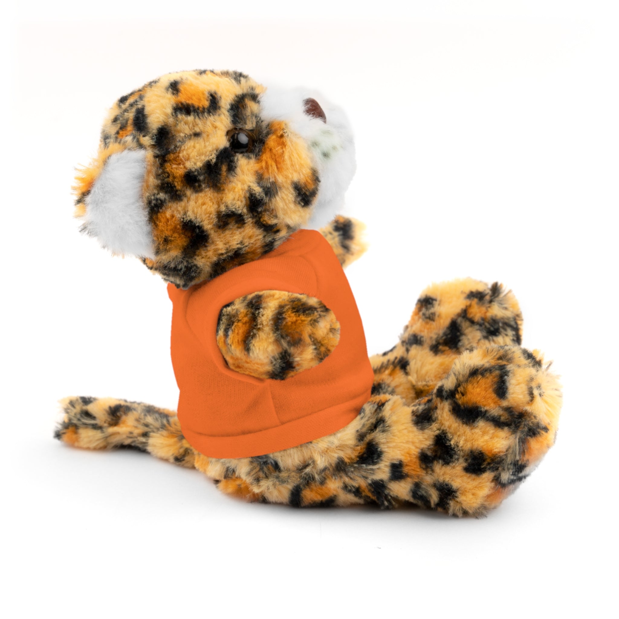 Yellow Blue Awareness Ribbon Stuffed Animal