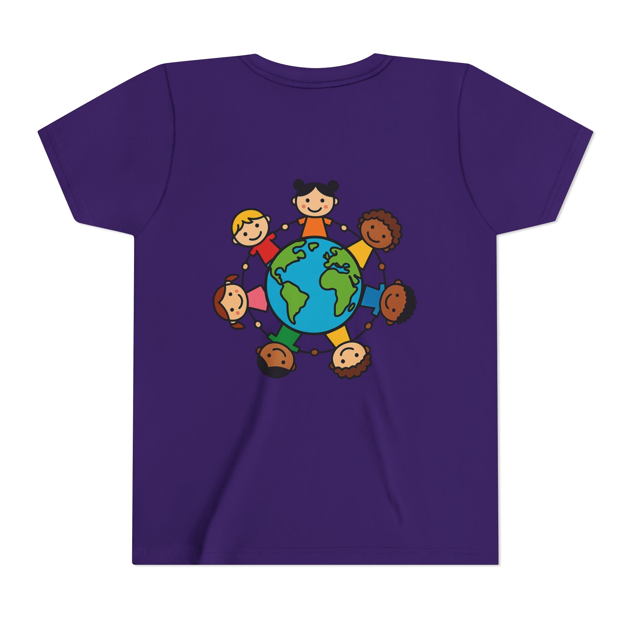 Tetrasomy 18p /Kids Around the World Earth Children Graphic Tee | Youth Tee