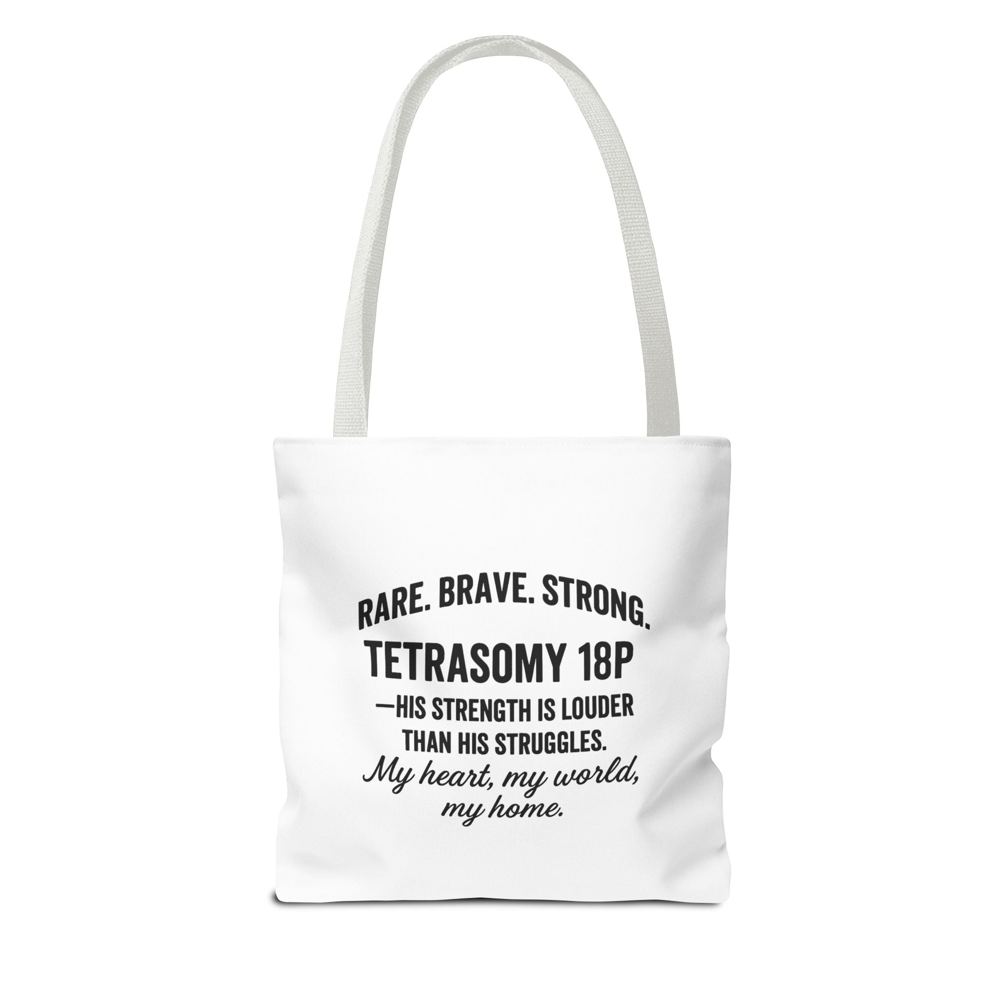 Rare, brave, strong, poem tote bag