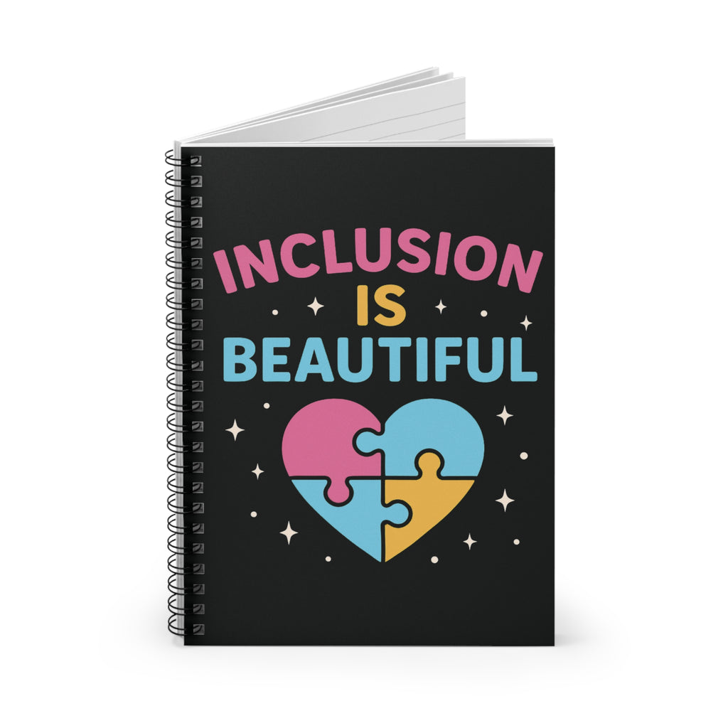Inclusion Is Beautiful Spiral Notebook
