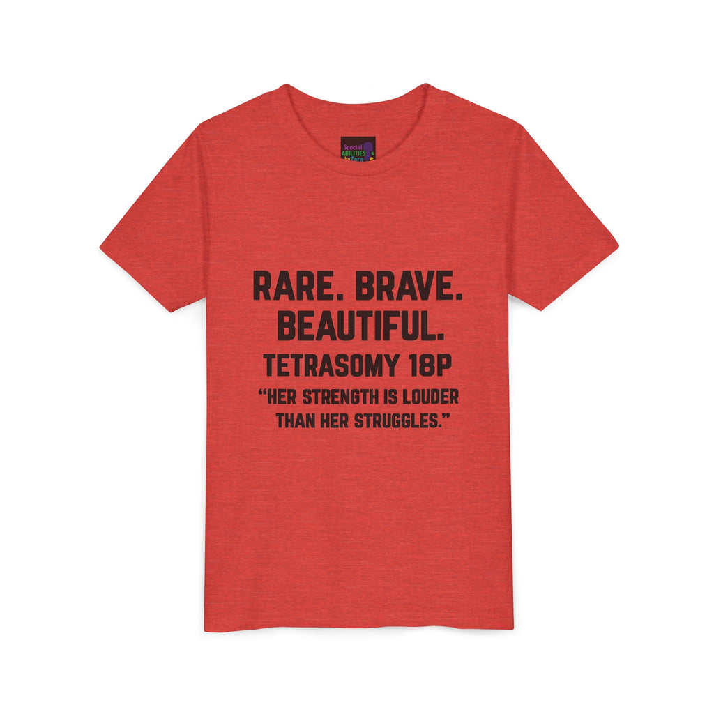 Girl Tetrasomy 18p poem / Kids Around the World Earth Children Graphic Tee | Youth Tee