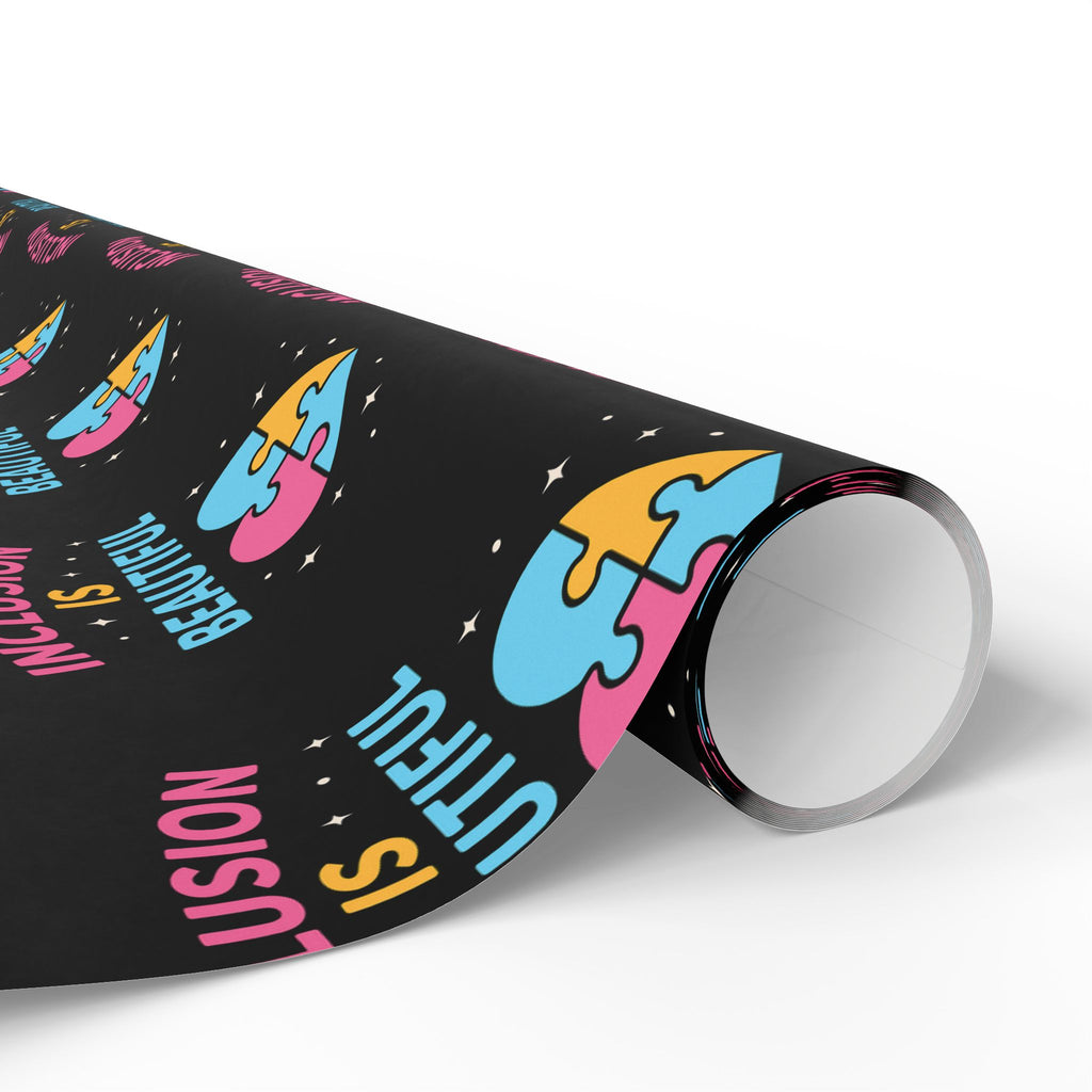 Inclusion is beautiful Wrapping Paper | Wrapping Papers