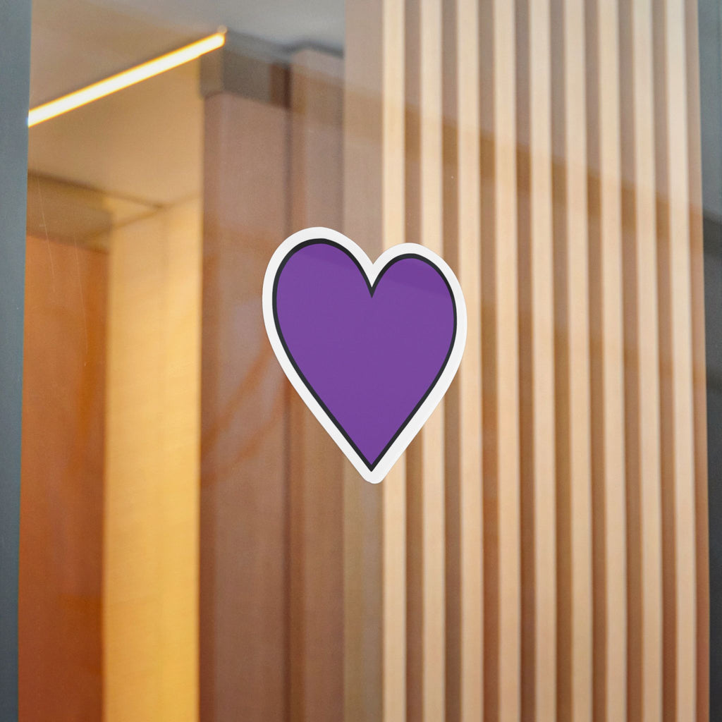 Purple Heart Sticker | Die-Cut Vinyl Sticker