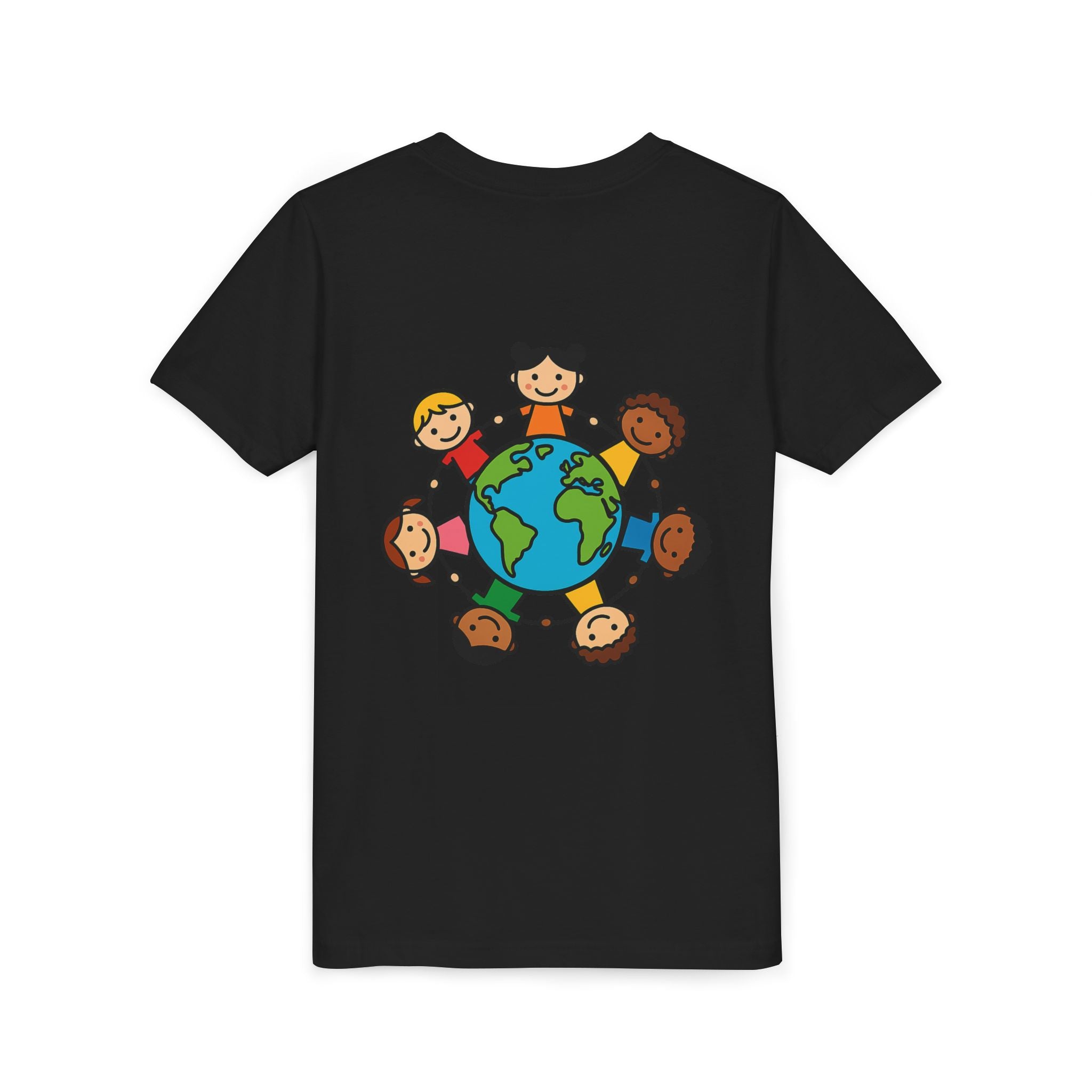 Kids Around the World Earth Children Graphic Tee | Youth Tee