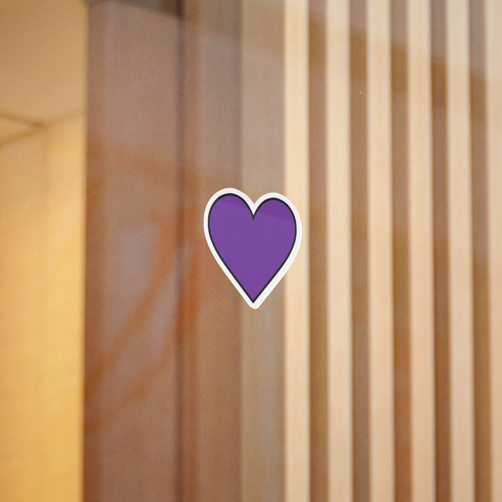 Purple Heart Sticker | Die-Cut Vinyl Sticker