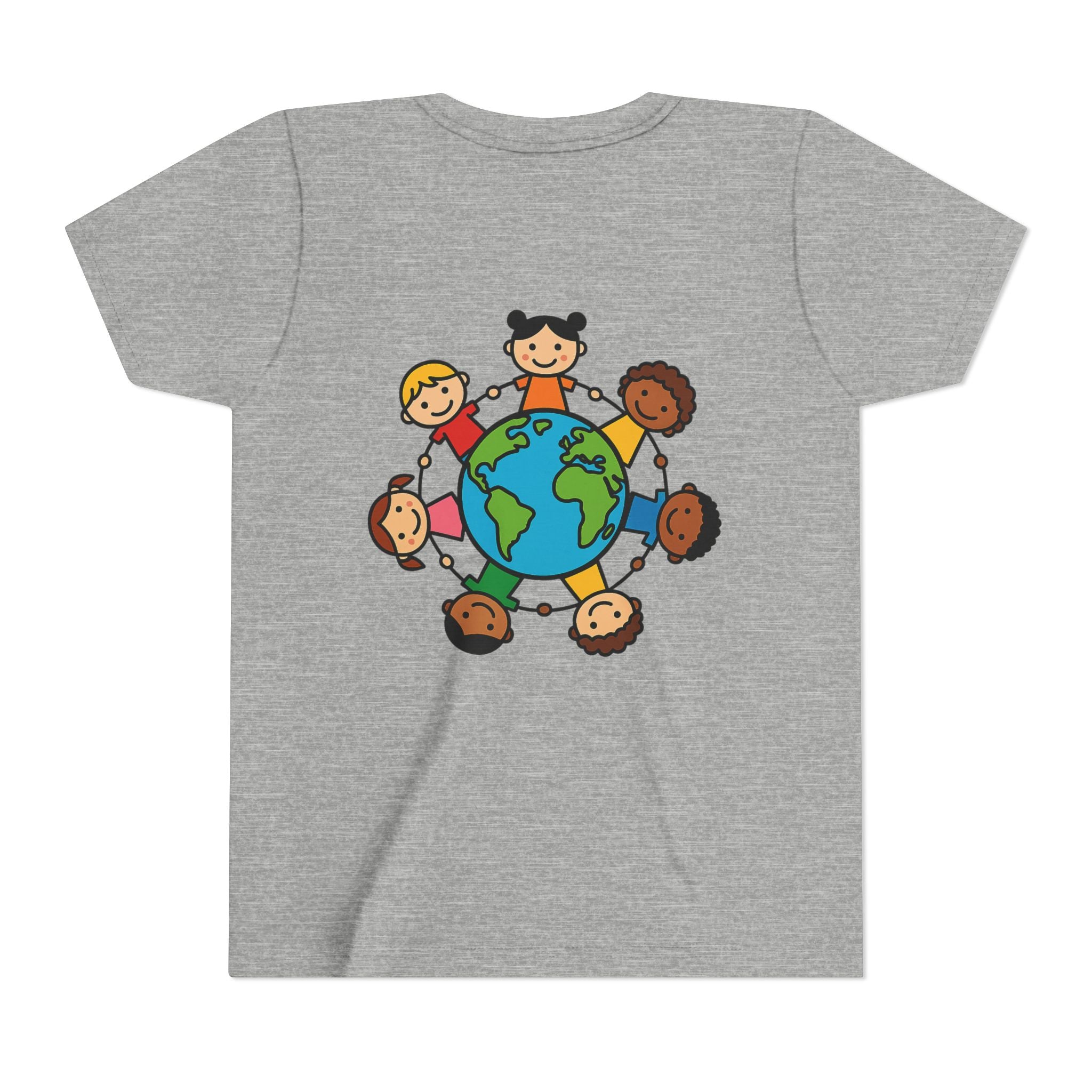 Kids Around the World Earth Children Graphic Tee | Youth Tee