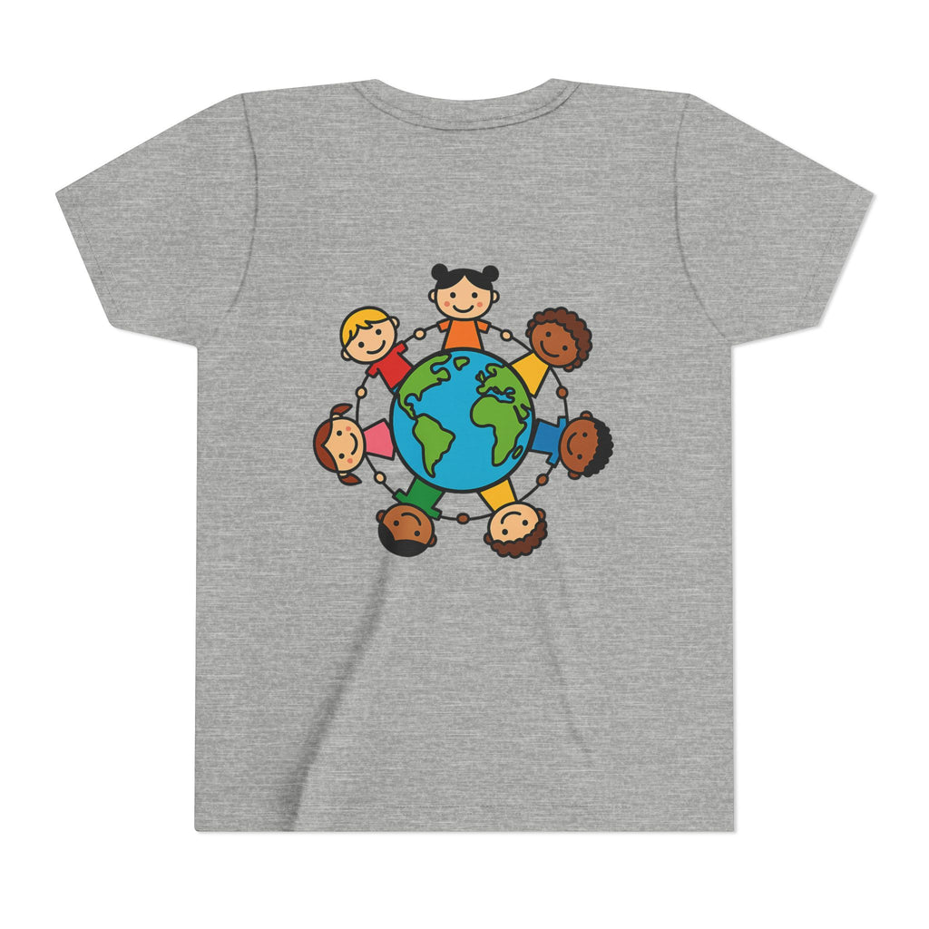 Tetrasomy 18p /Kids Around the World Earth Children Graphic Tee | Youth Tee