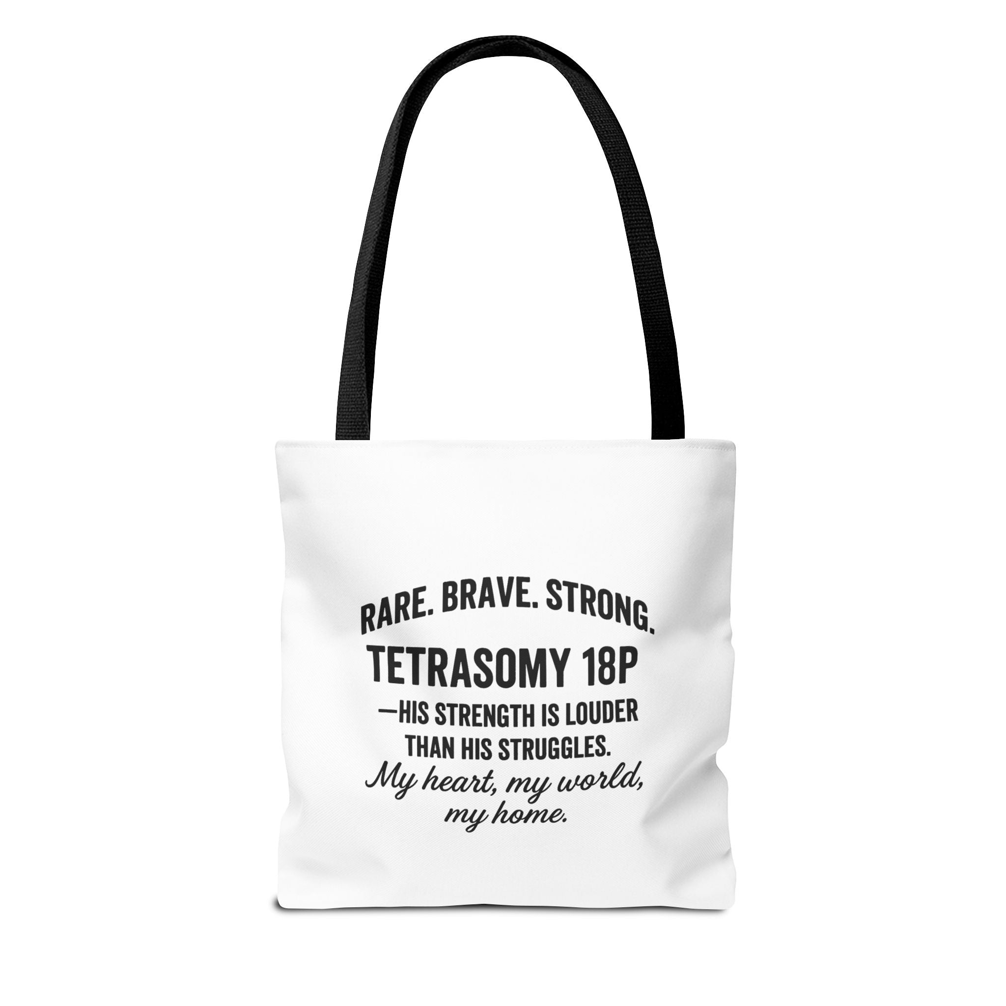 Rare, brave, strong, poem tote bag