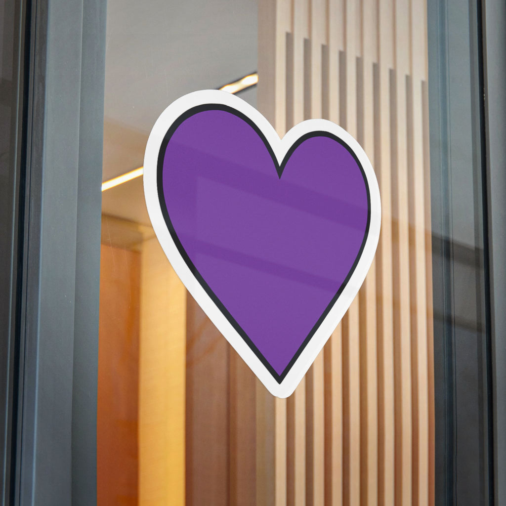 Purple Heart Sticker | Die-Cut Vinyl Sticker