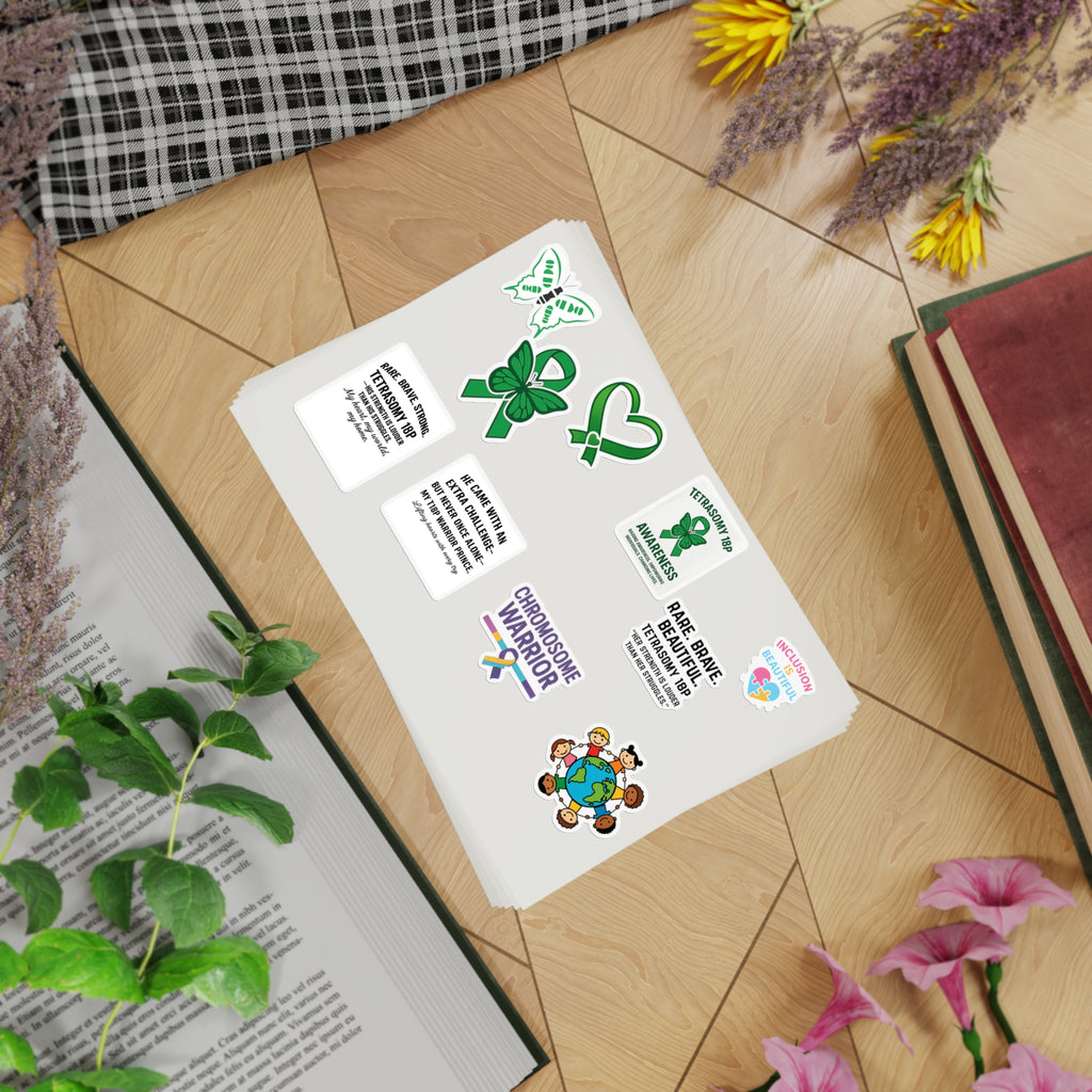 Tetrasomy 18 Awareness Stickers sticker sheet