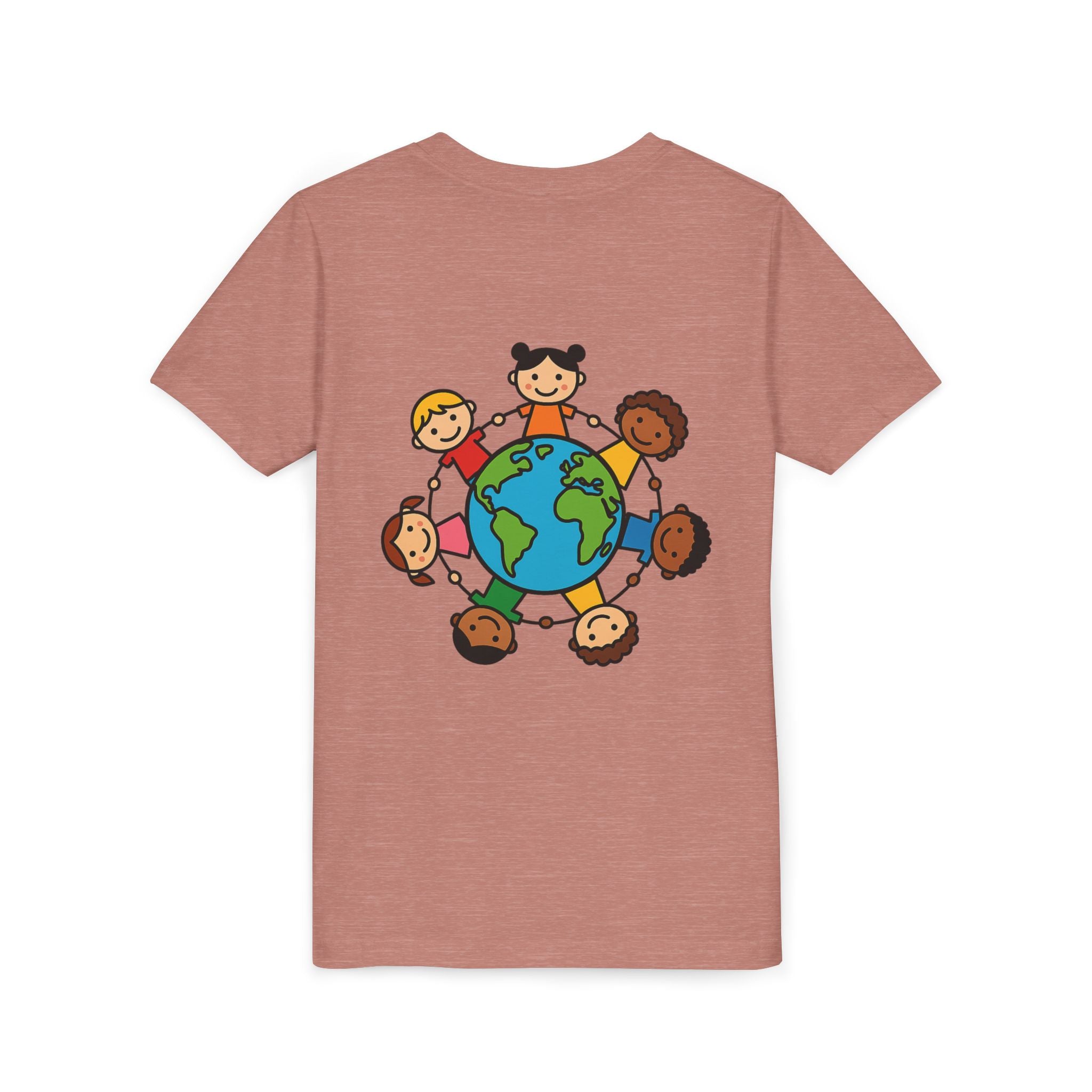 Tetrasomy 18p /Kids Around the World Earth Children Graphic Tee | Youth Tee