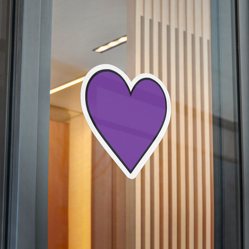 Purple Heart Sticker | Die-Cut Vinyl Sticker