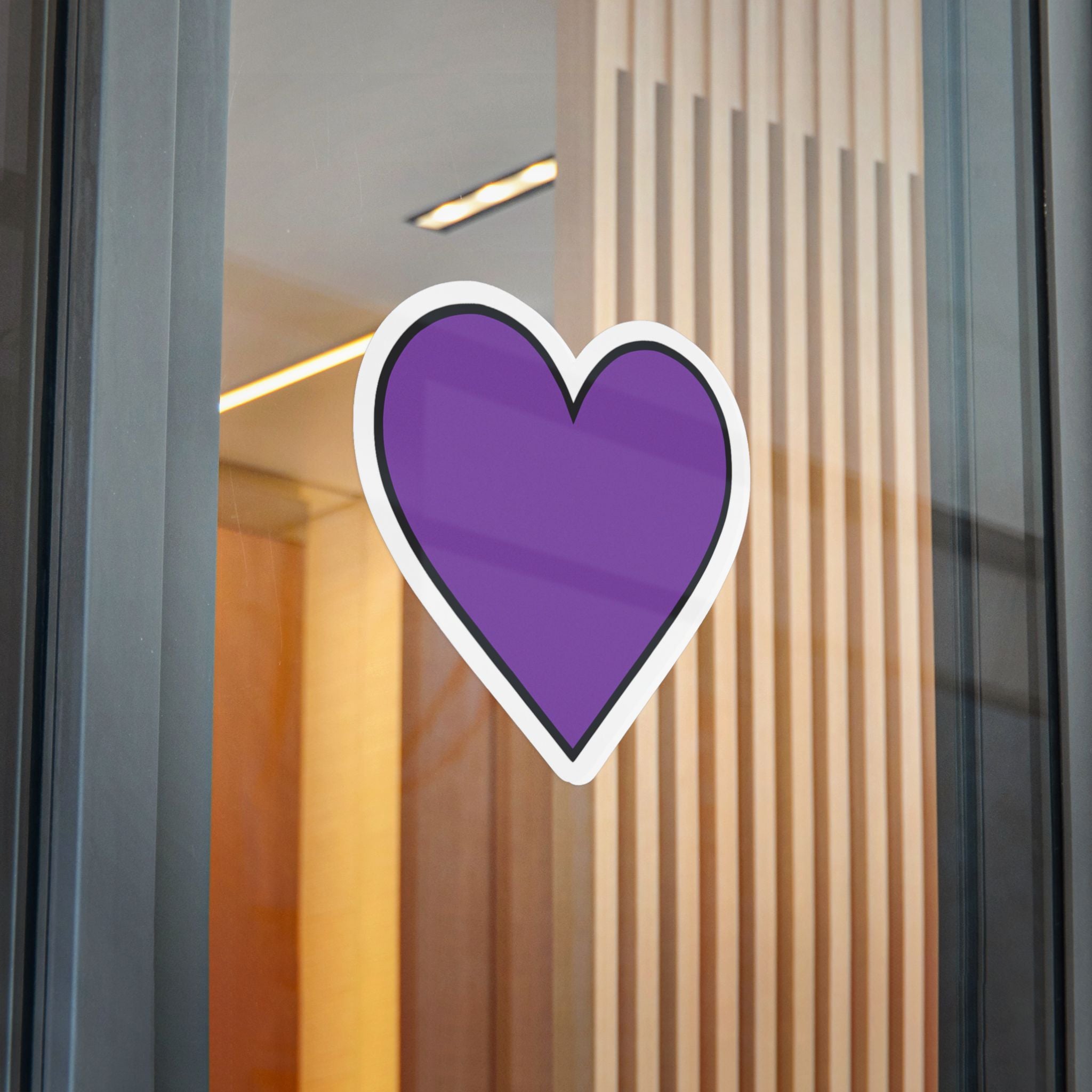 Purple Heart Sticker | Die-Cut Vinyl Sticker