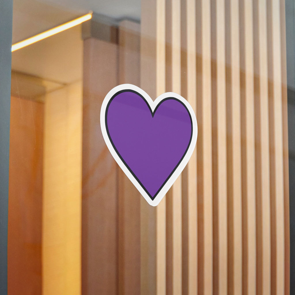 Purple Heart Sticker | Die-Cut Vinyl Sticker