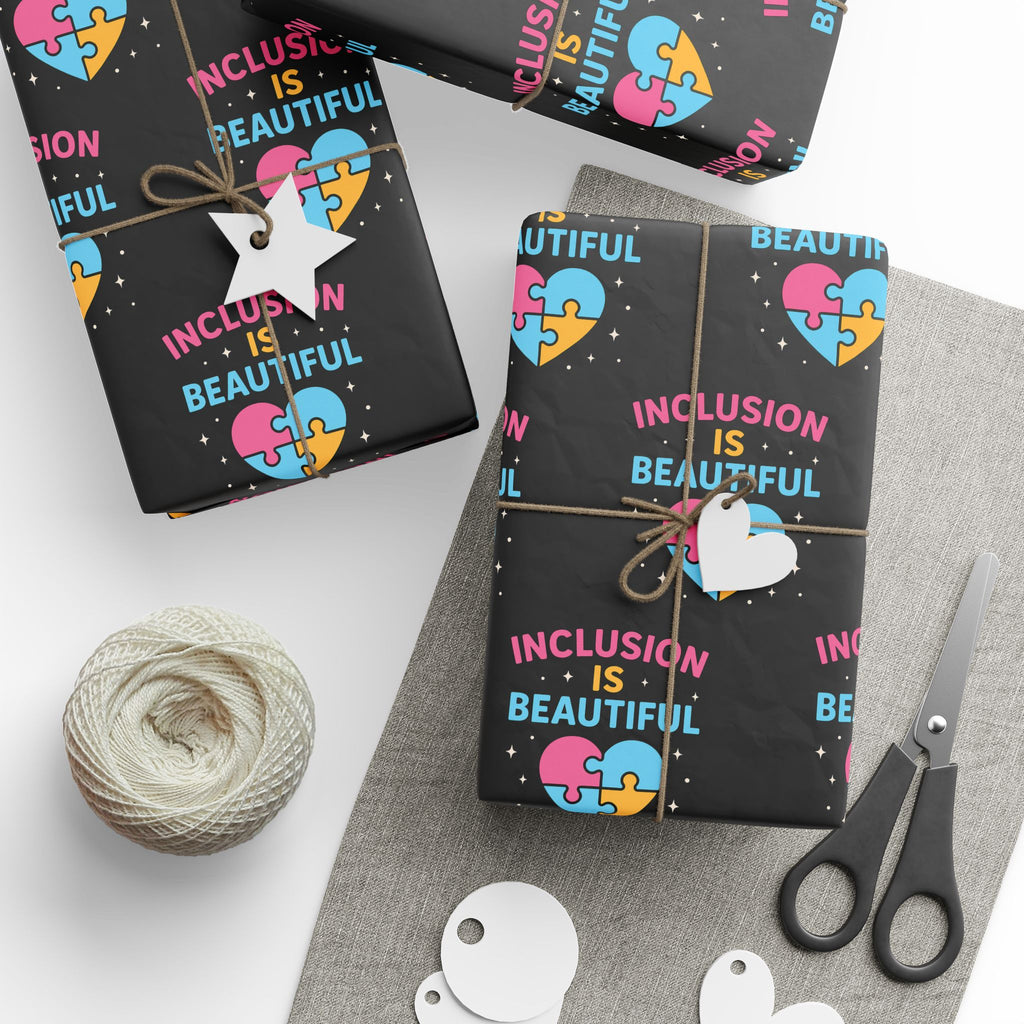 Inclusion is beautiful Wrapping Paper | Wrapping Papers