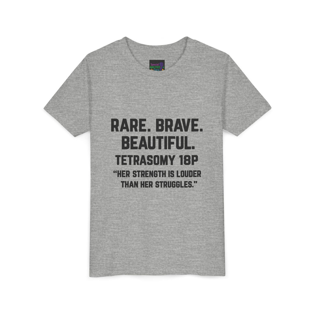 Girl Tetrasomy 18p poem / Kids Around the World Earth Children Graphic Tee | Youth Tee