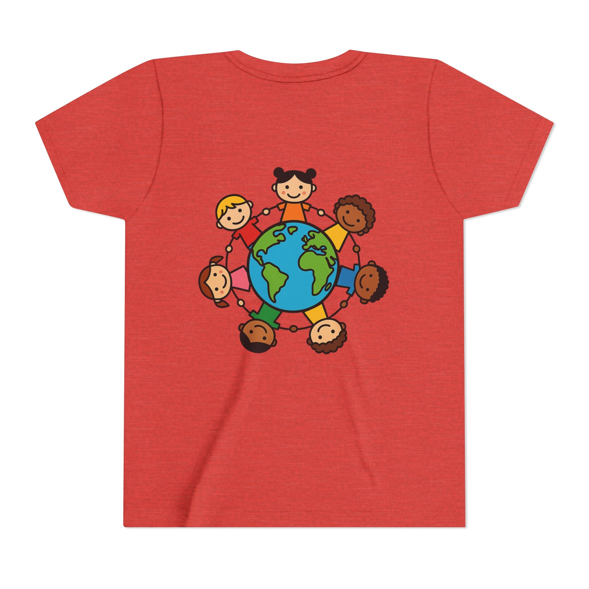 Kids Around the World Earth Children Graphic Tee | Youth Tee