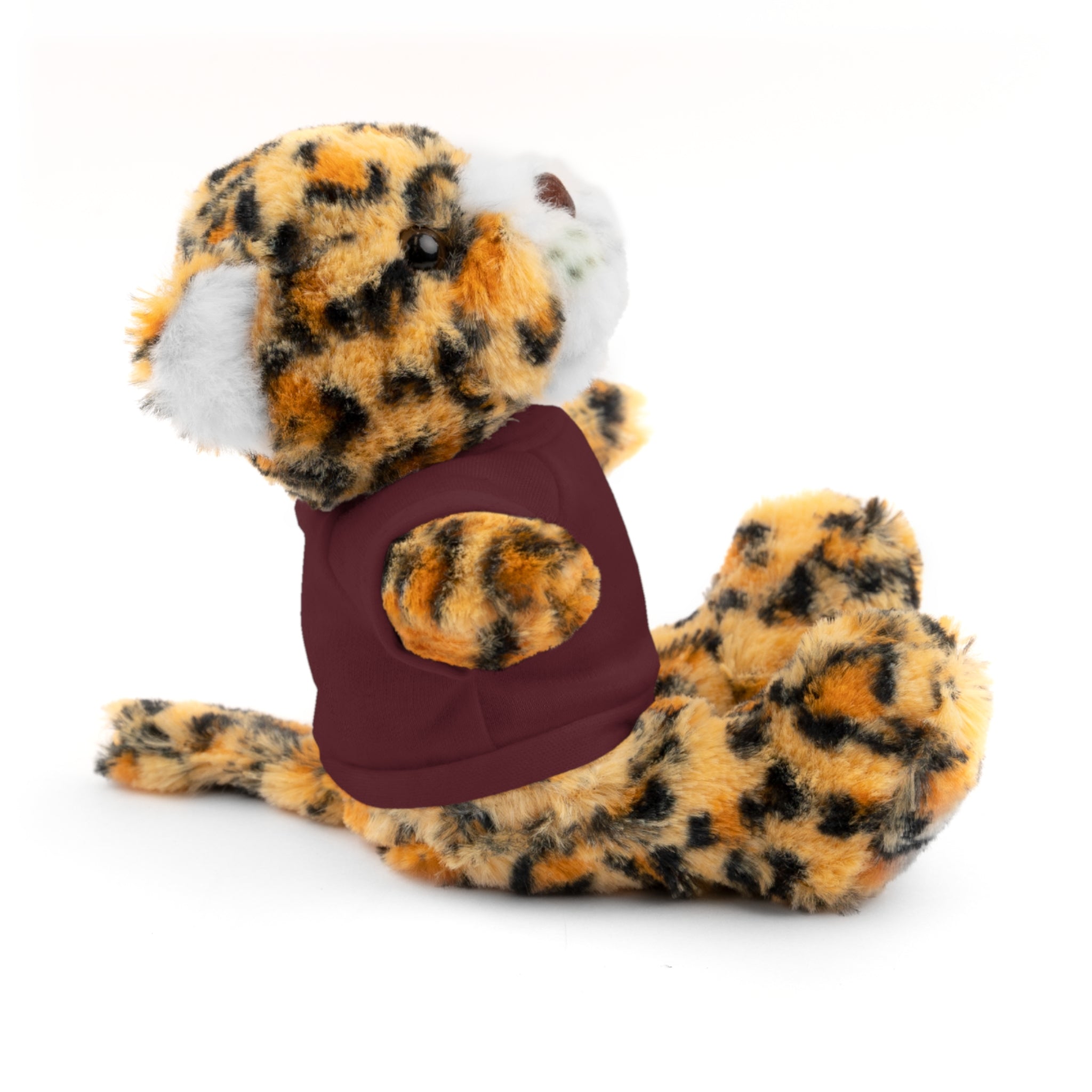 Yellow Blue Awareness Ribbon Stuffed Animal
