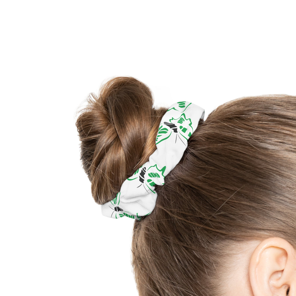 Tetrasomy 18p Butterfly Scrunchie | colorful kids planet hair accessory