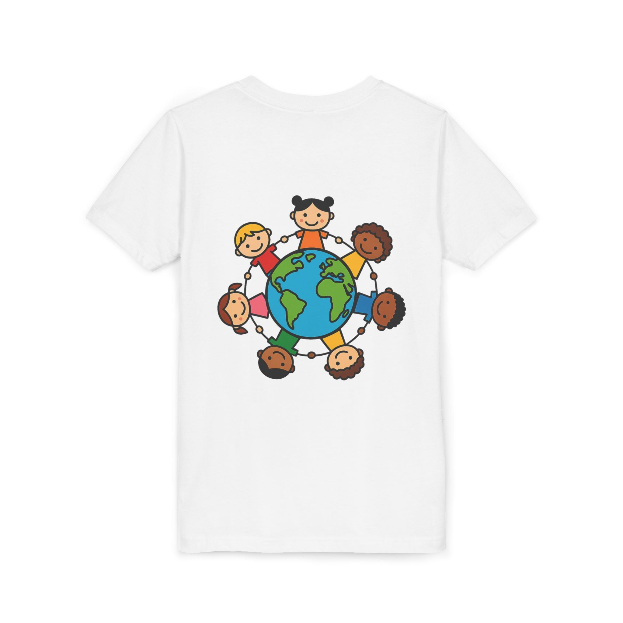 Girl Tetrasomy 18p poem / Kids Around the World Earth Children Graphic Tee | Youth Tee