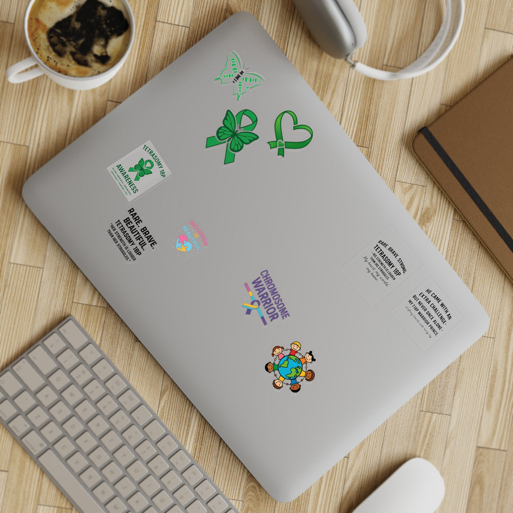 Tetrasomy 18 Awareness Stickers sticker sheet