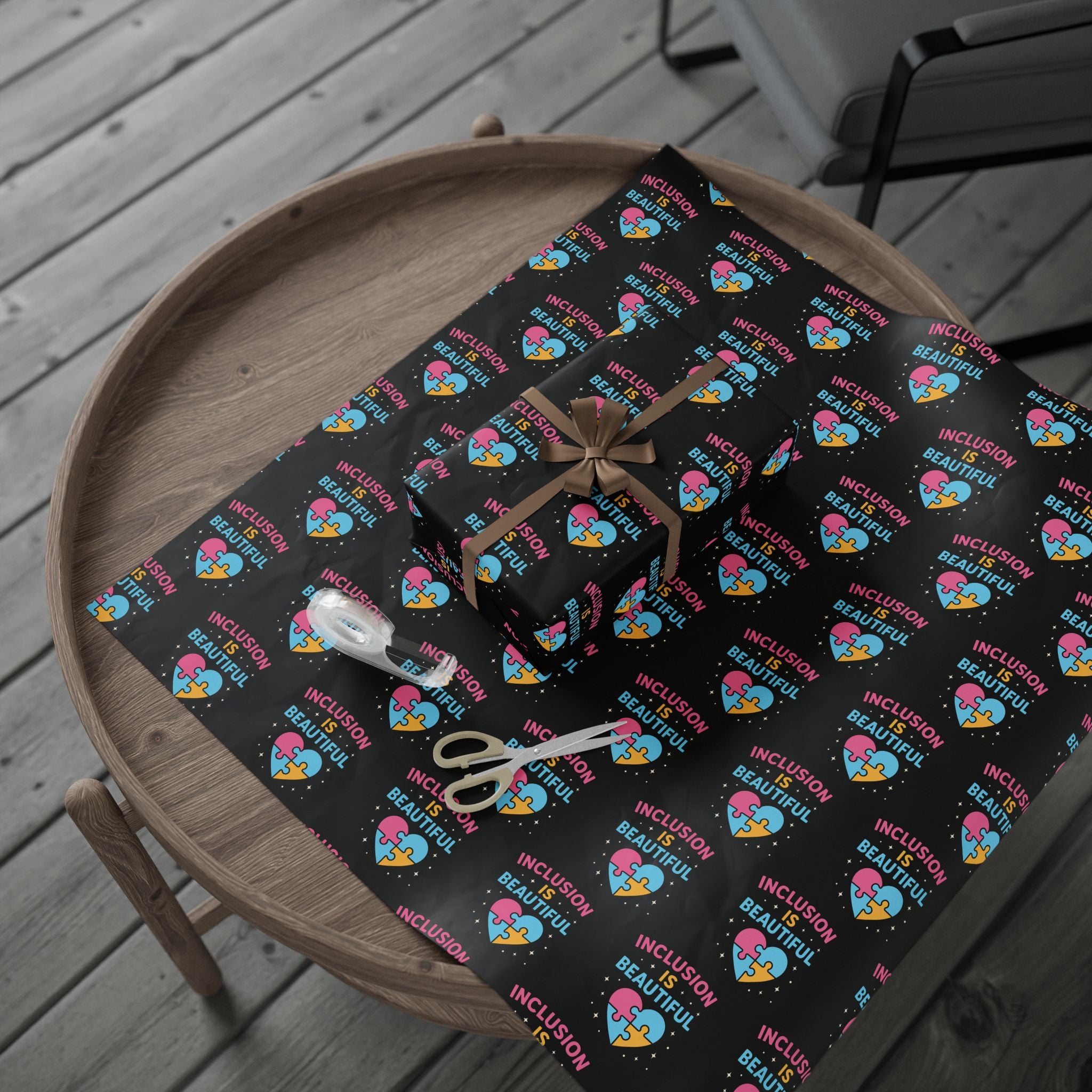 Inclusion is beautiful Wrapping Paper | Wrapping Papers