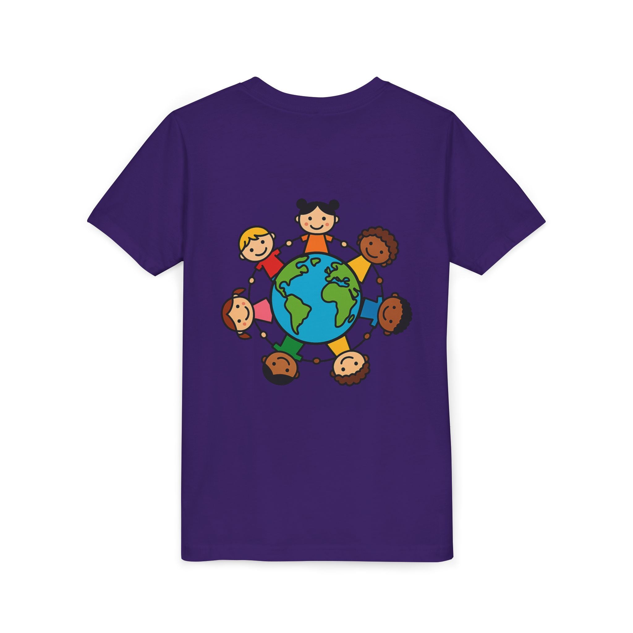 Tetrasomy 18p /Kids Around the World Earth Children Graphic Tee | Youth Tee