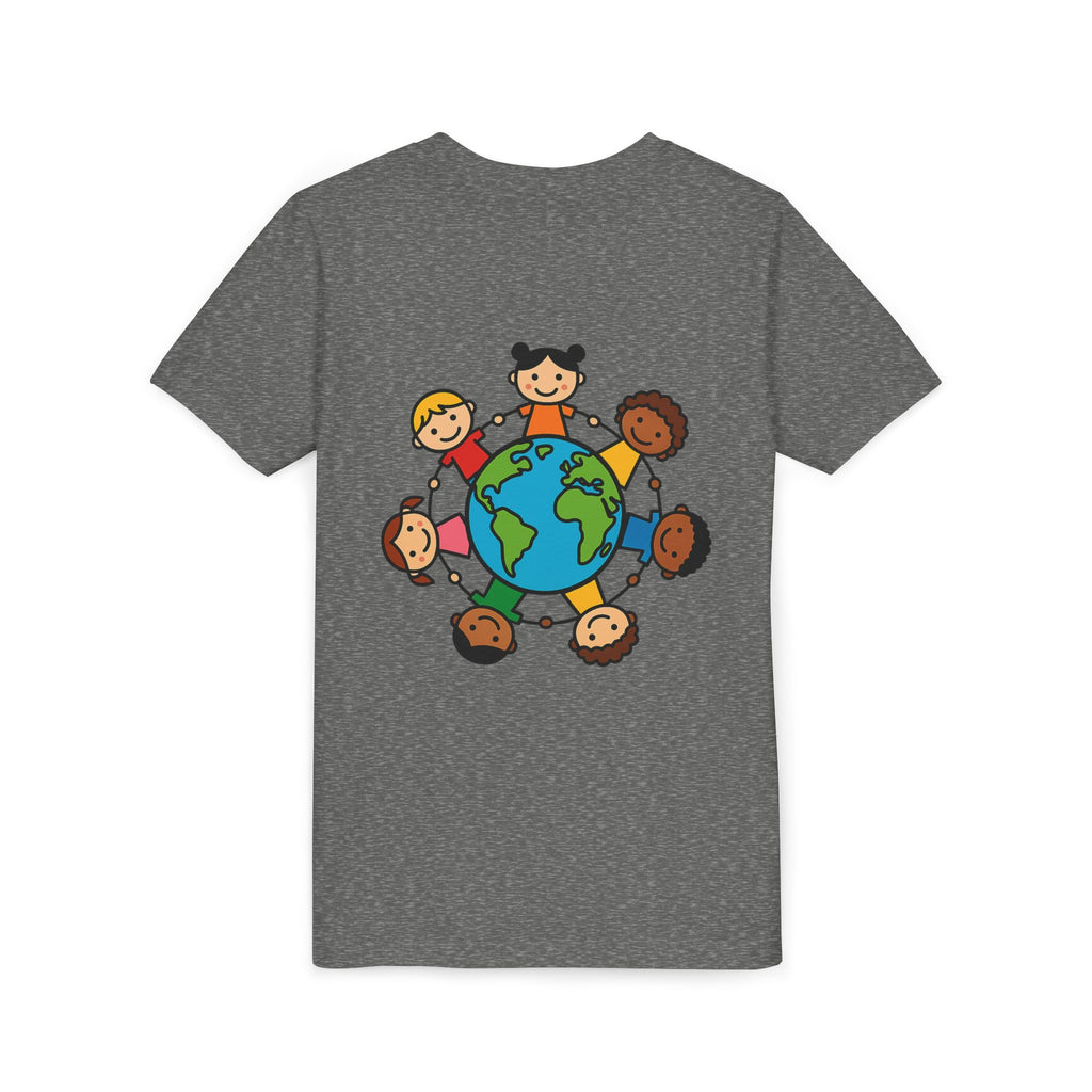 Tetrasomy 18p /Kids Around the World Earth Children Graphic Tee | Youth Tee