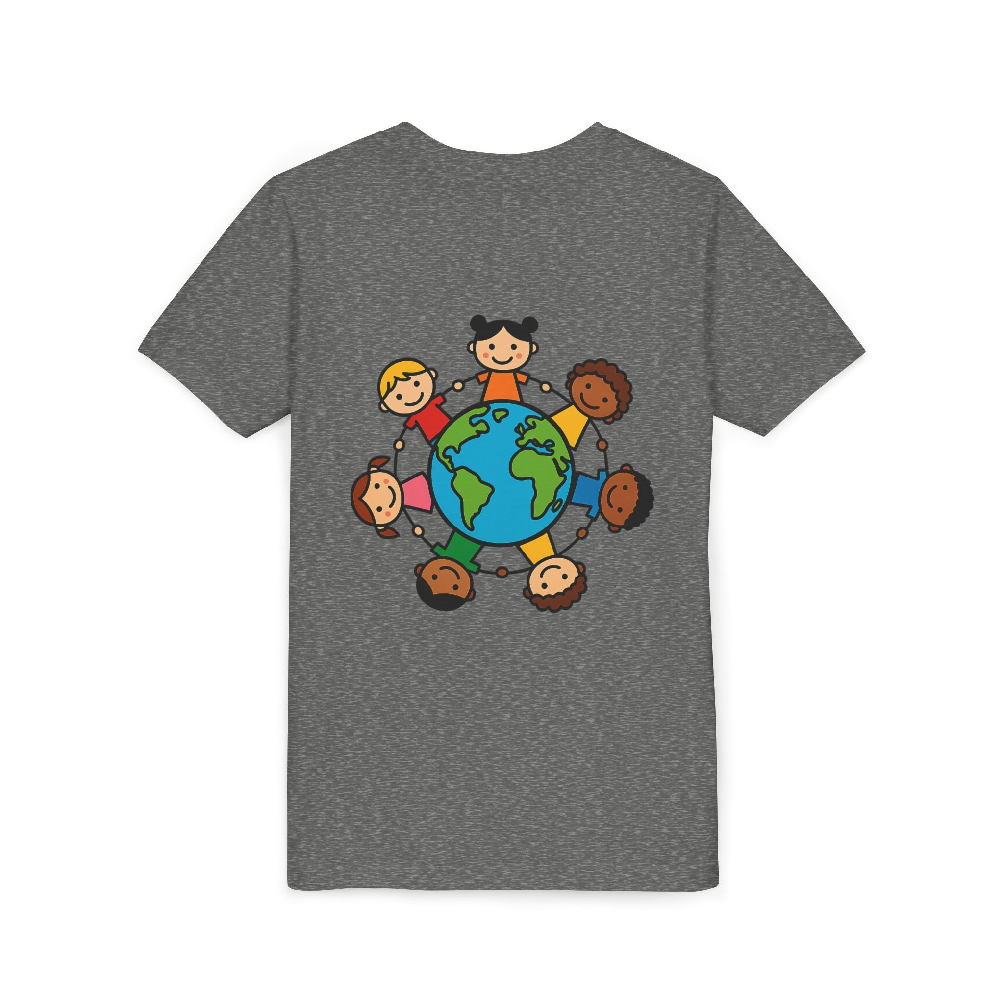 Tetrasomy 18p /Kids Around the World Earth Children Graphic Tee | Youth Tee