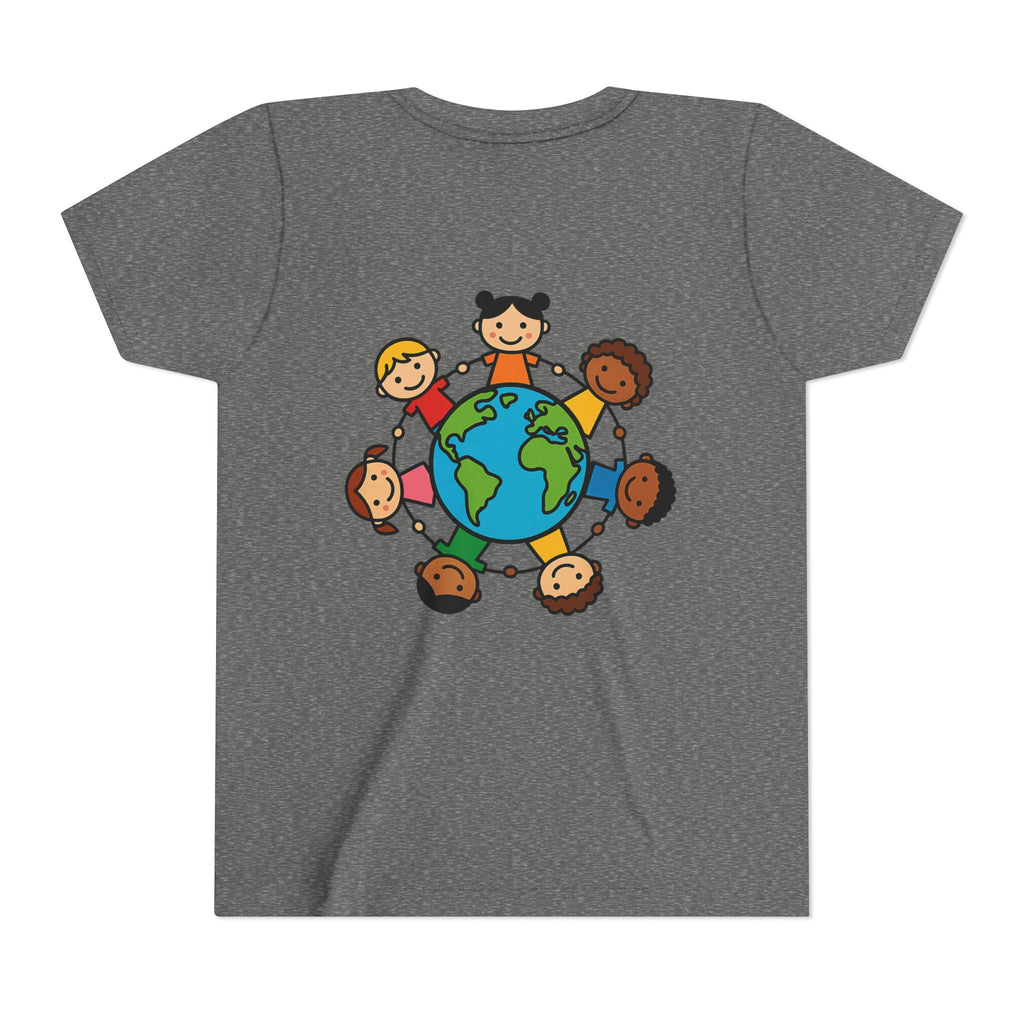 Tetrasomy 18p /Kids Around the World Earth Children Graphic Tee | Youth Tee