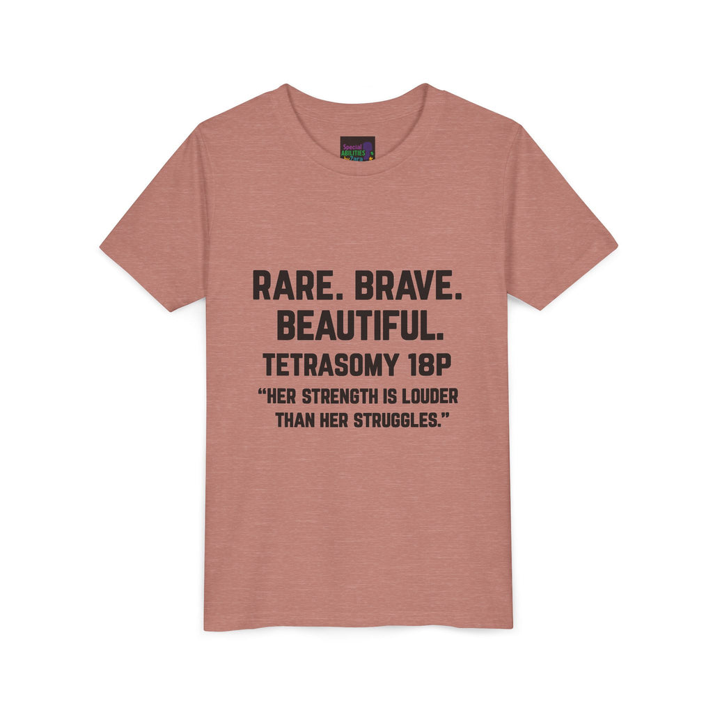 Girl Tetrasomy 18p poem / Kids Around the World Earth Children Graphic Tee | Youth Tee