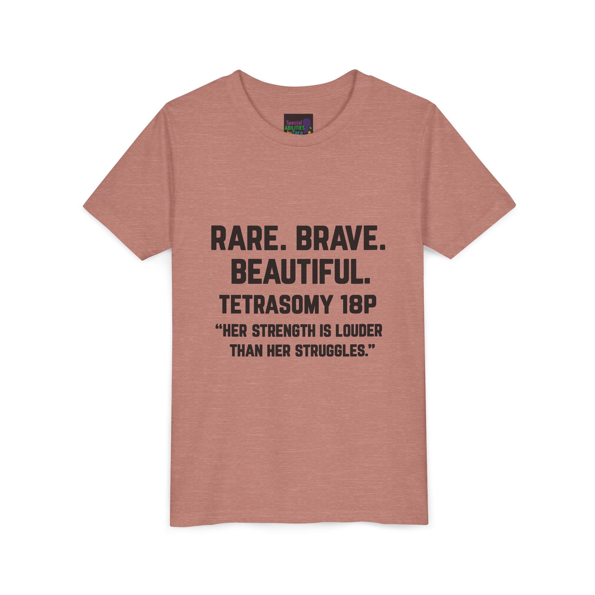 Girl Tetrasomy 18p poem / Kids Around the World Earth Children Graphic Tee | Youth Tee