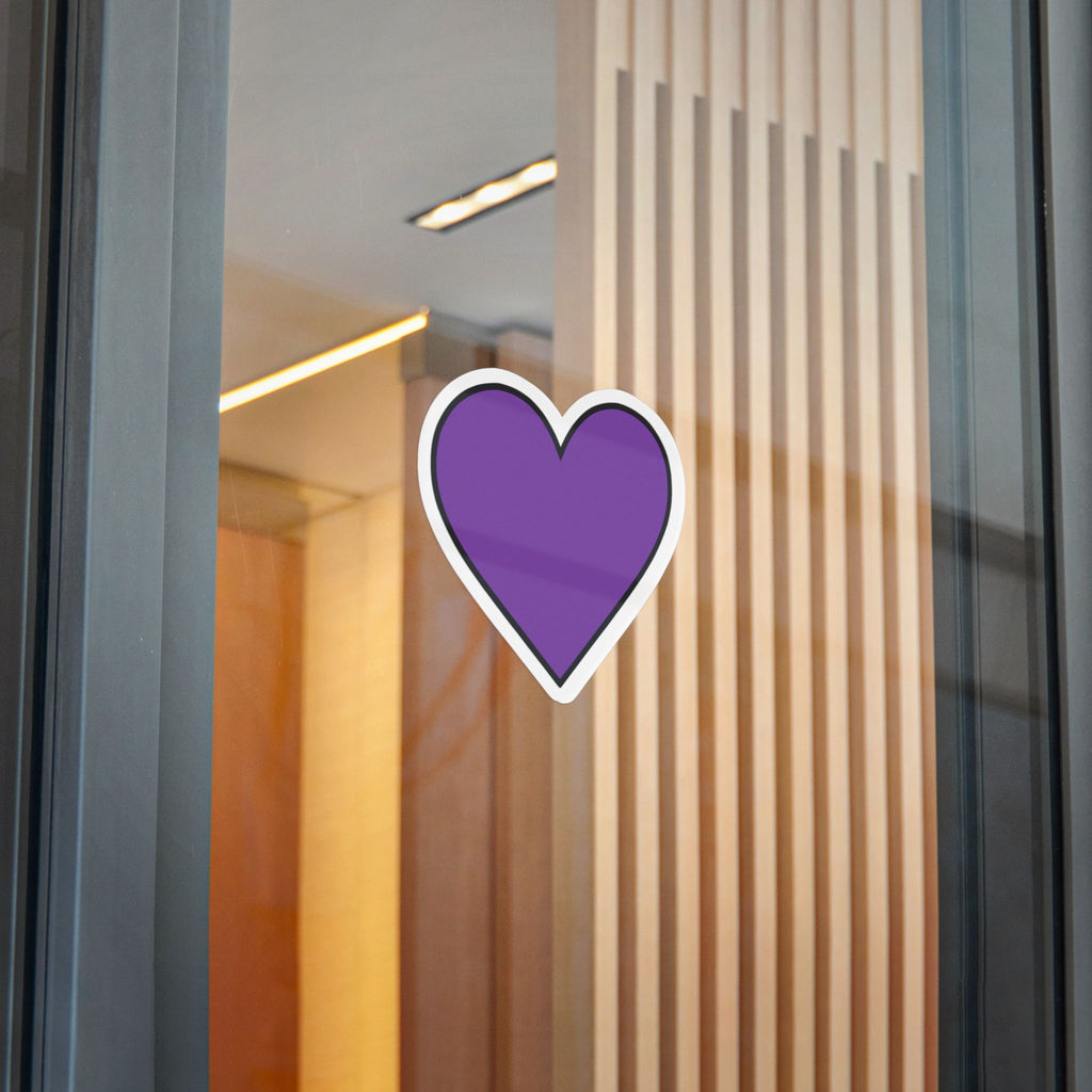 Purple Heart Sticker | Die-Cut Vinyl Sticker