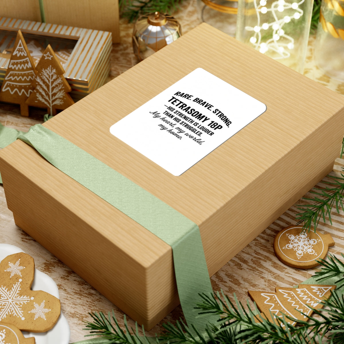 Special Needs Awareness 18p Sticker | Kiss-Cut Sticker, Uplifting Design