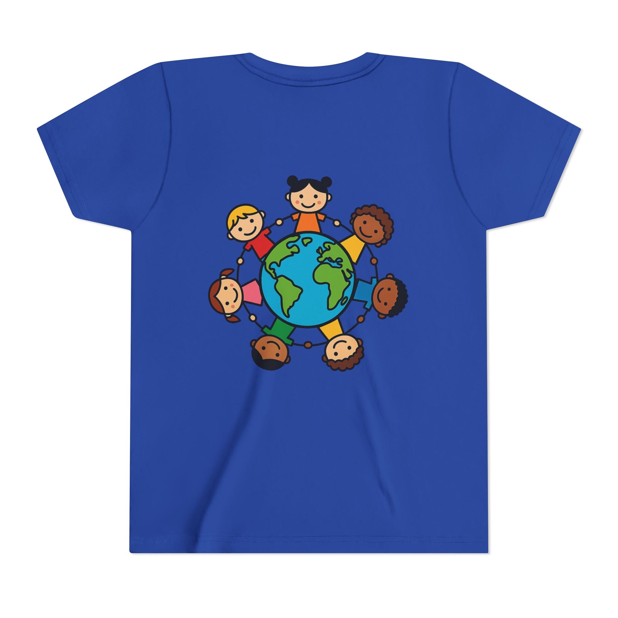 Kids Around the World Earth Children Graphic Tee | Youth Tee