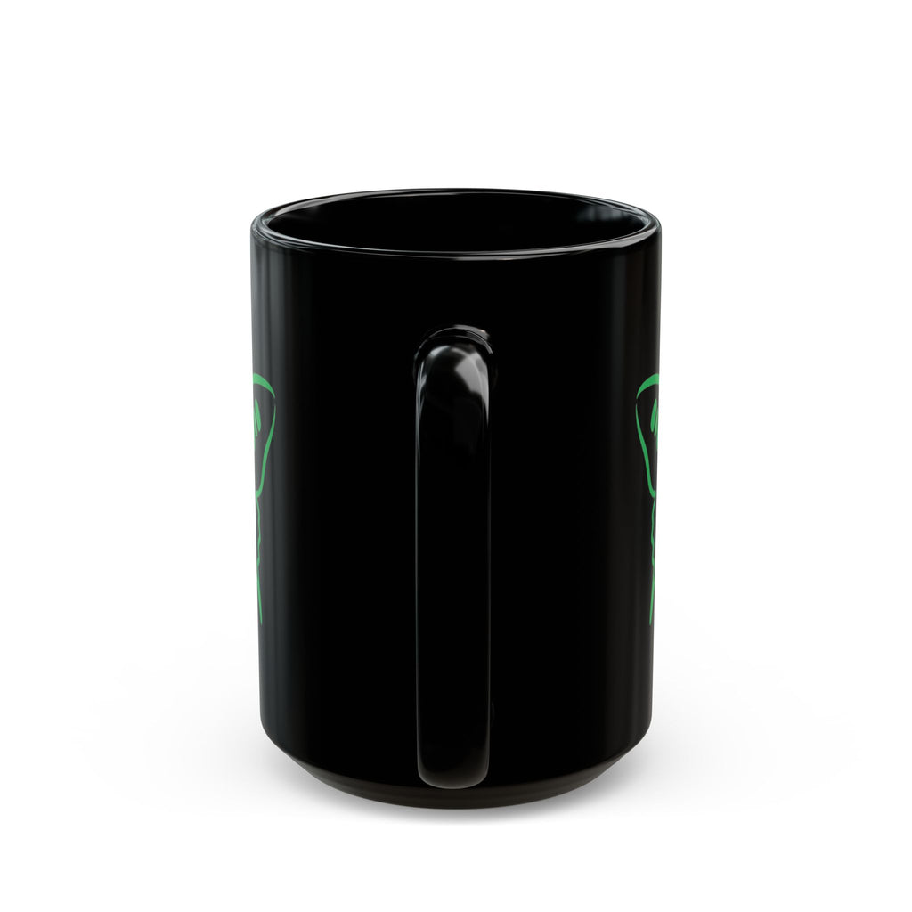 Tetrasomy 18p butterfly Black Mug (11oz, 15oz)