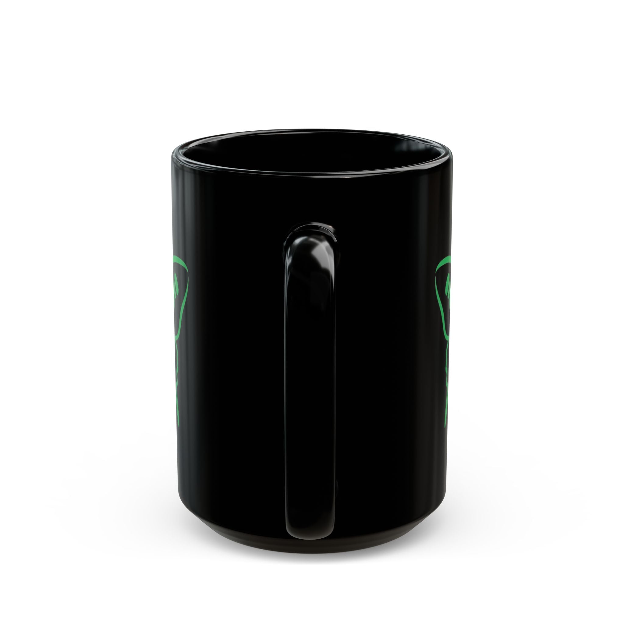 Tetrasomy 18p butterfly Black Mug (11oz, 15oz)