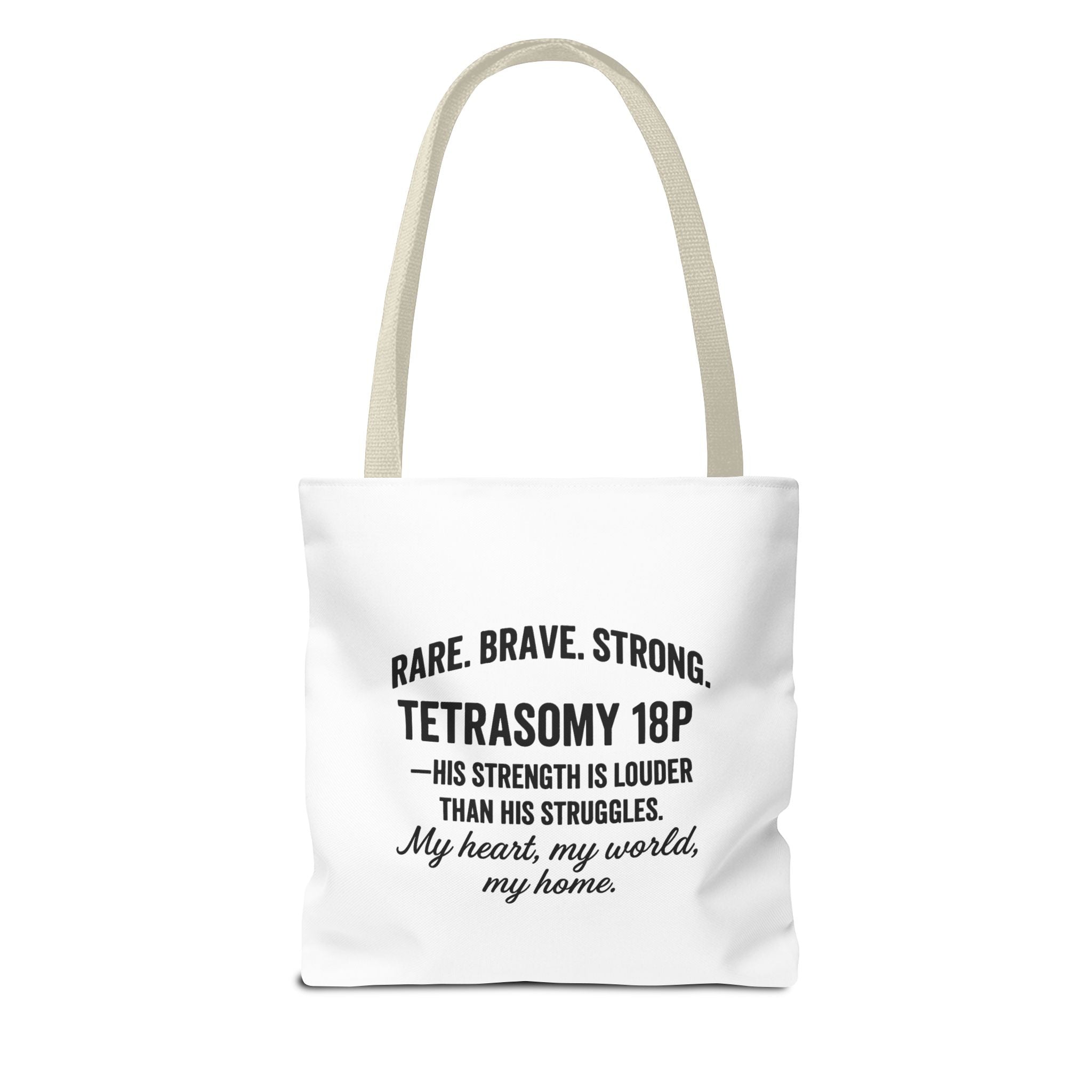 Rare, brave, strong, poem tote bag