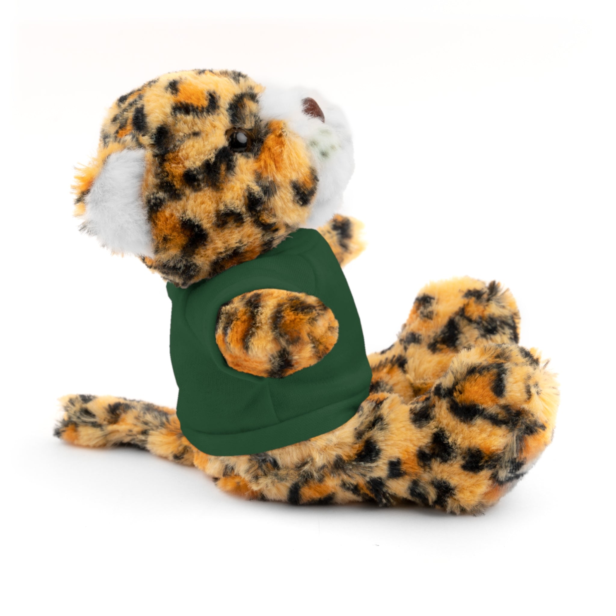 Yellow Blue Awareness Ribbon Stuffed Animal