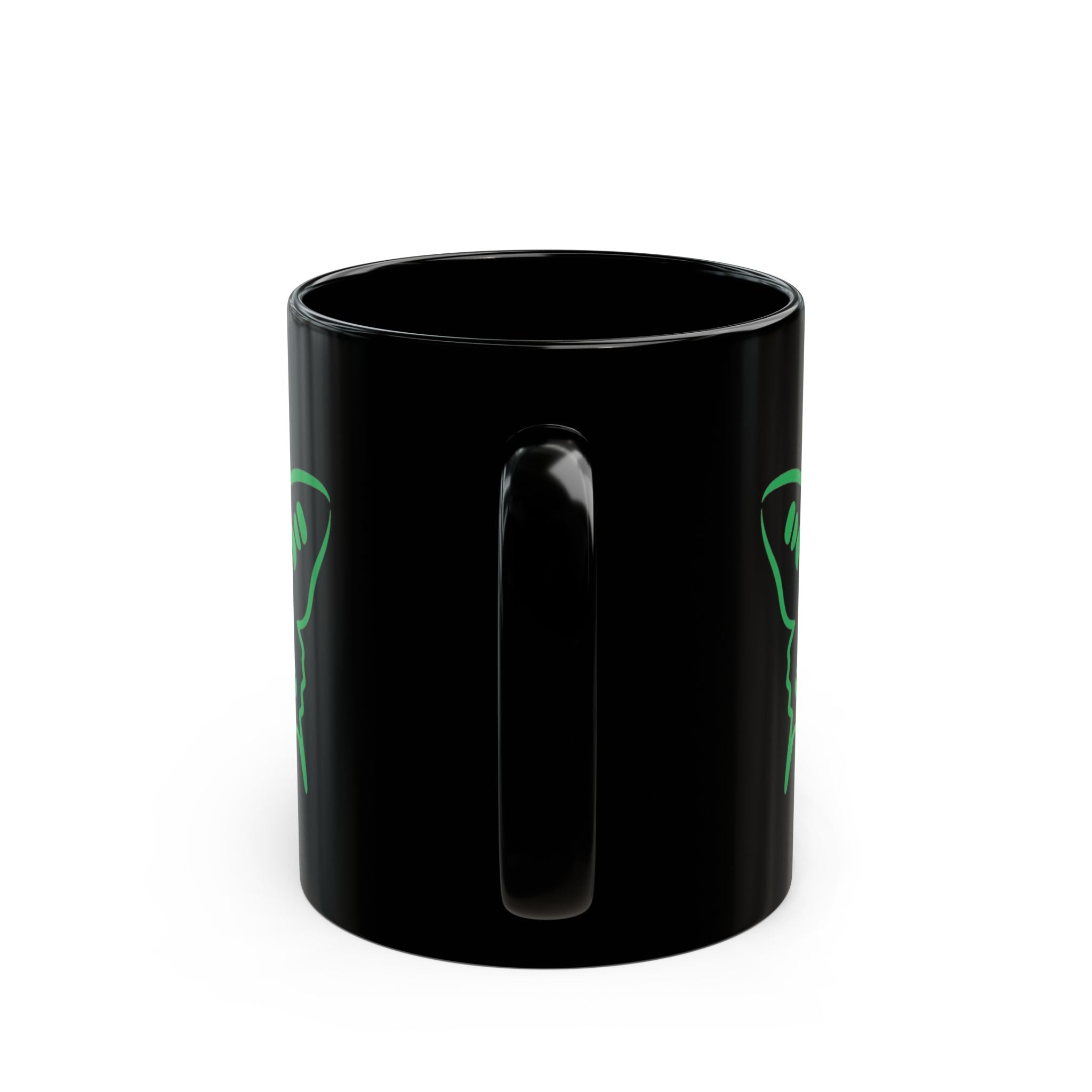Tetrasomy 18p butterfly Black Mug (11oz, 15oz)