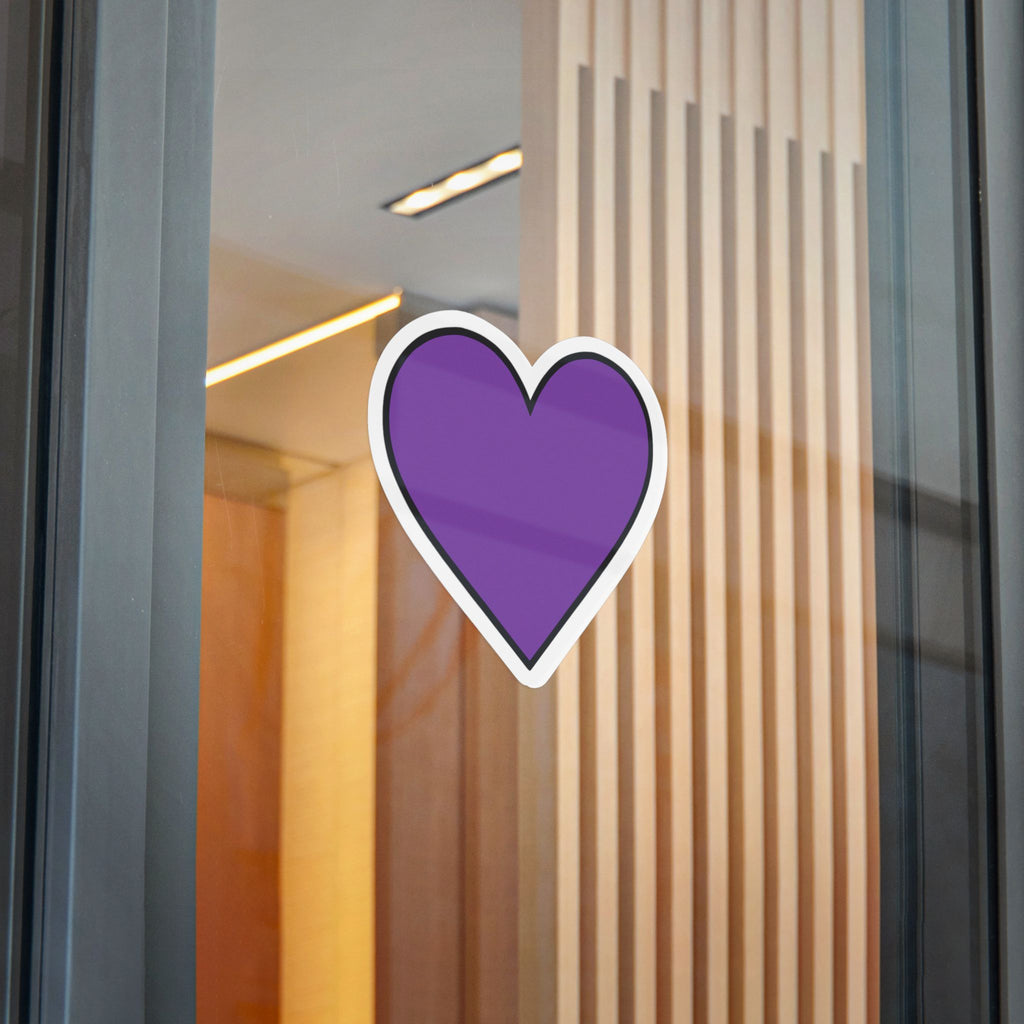 Purple Heart Sticker | Die-Cut Vinyl Sticker