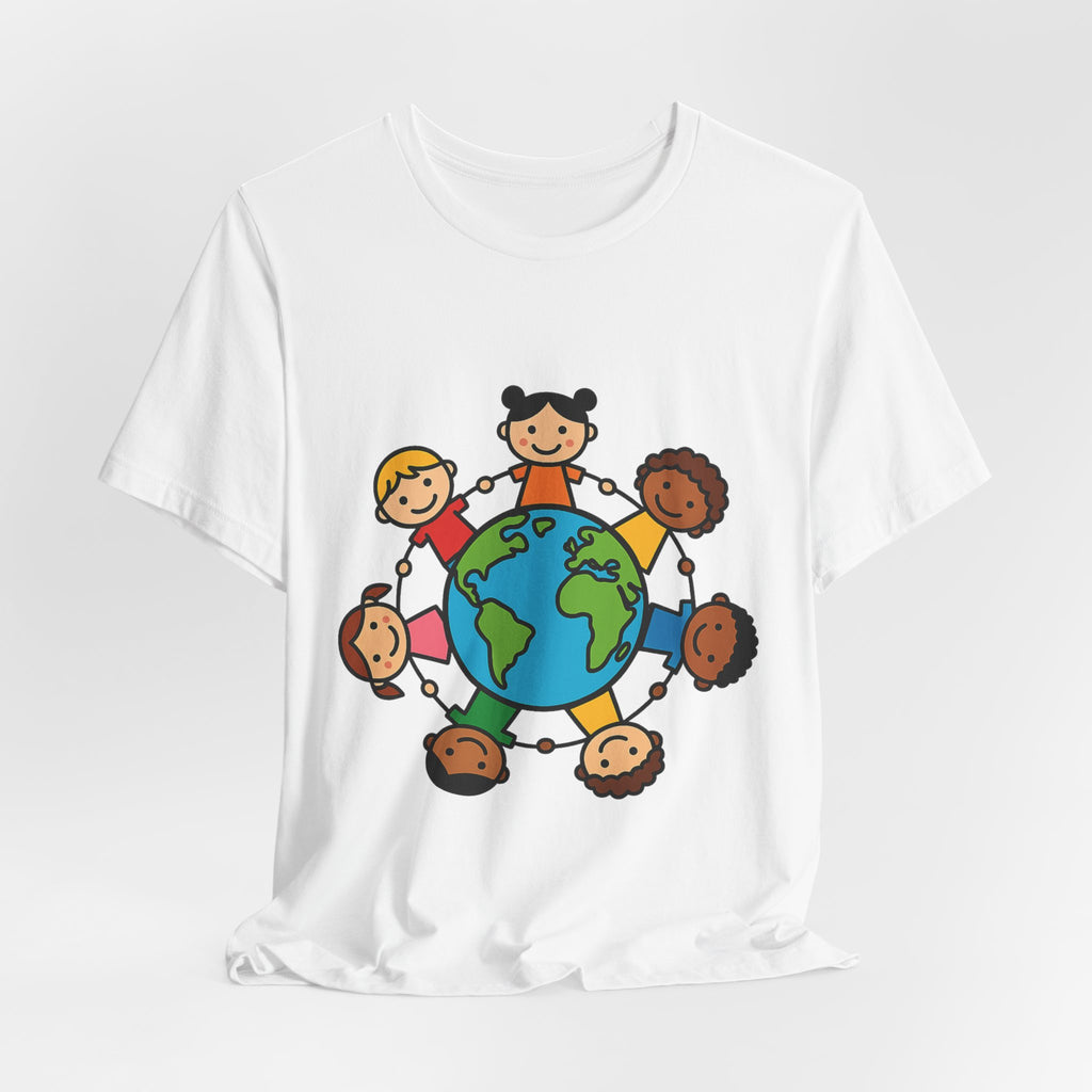 Chromosome Warrior Tee | Awareness Ribbon, World Children Illustration