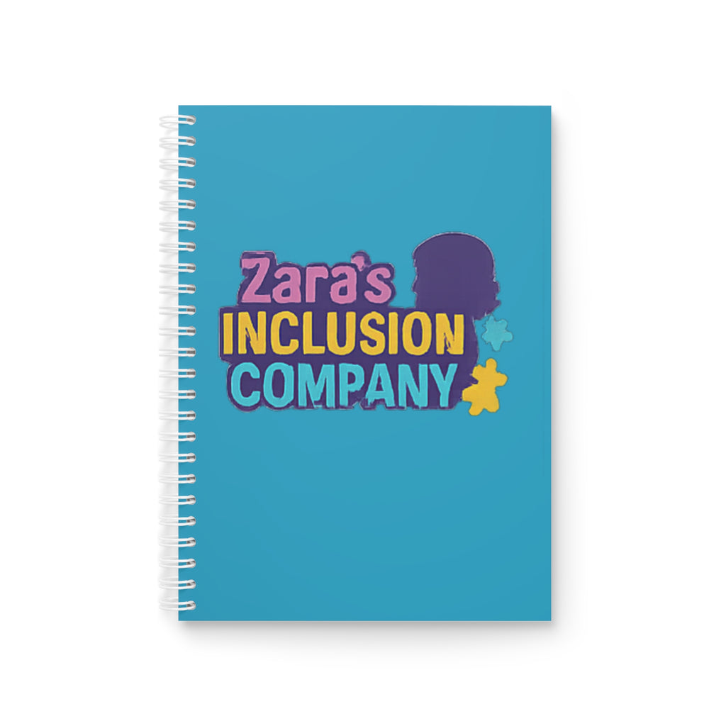 Zara's Inclusion Company Spiral Notebook