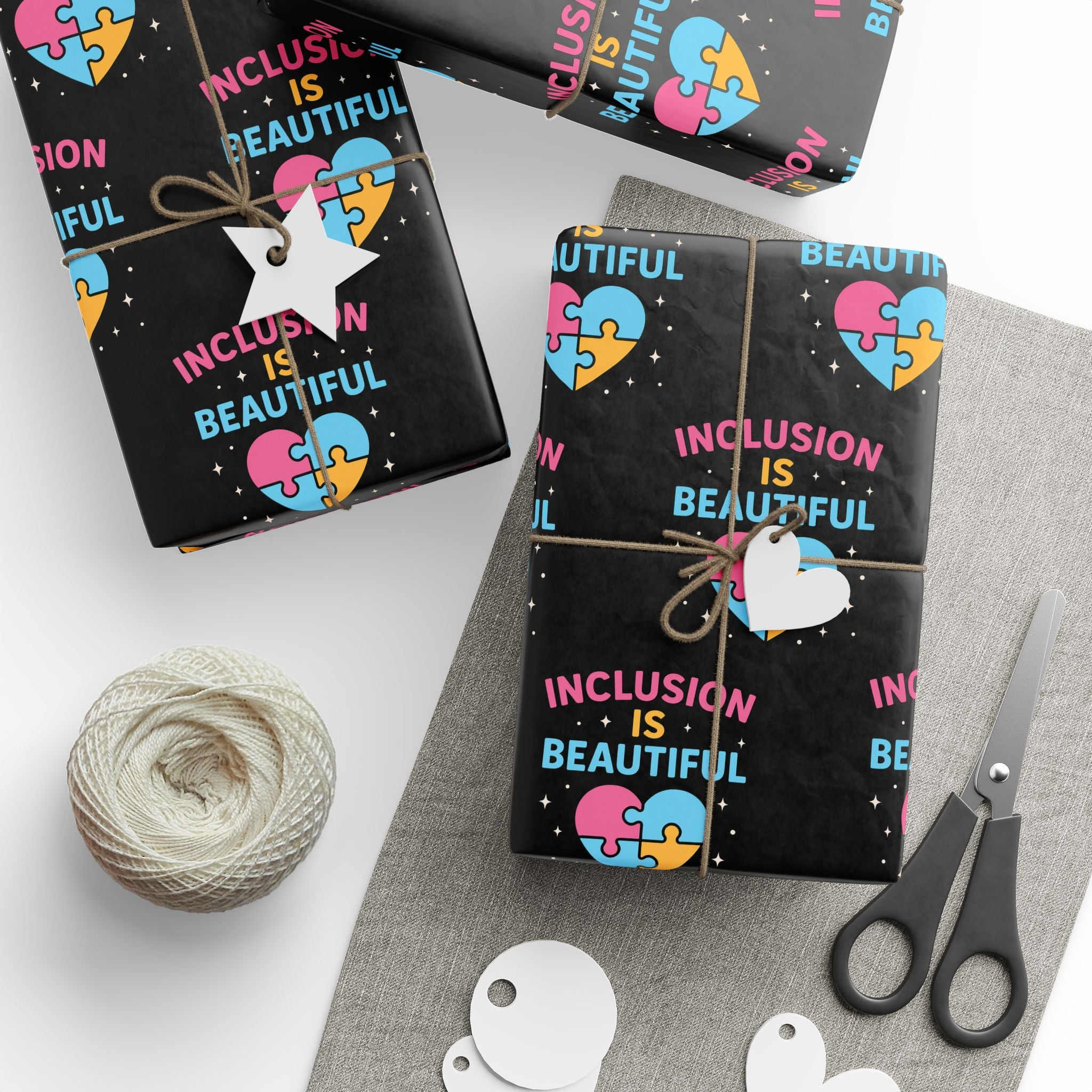 Inclusion is beautiful Wrapping Paper | Wrapping Papers