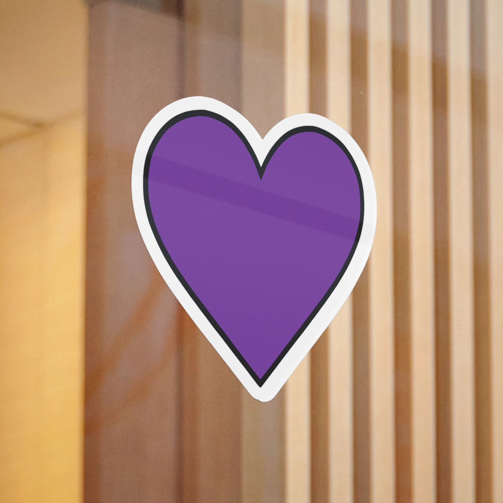 Purple Heart Sticker | Die-Cut Vinyl Sticker