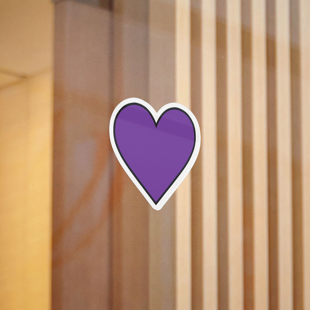 Purple Heart Sticker | Die-Cut Vinyl Sticker